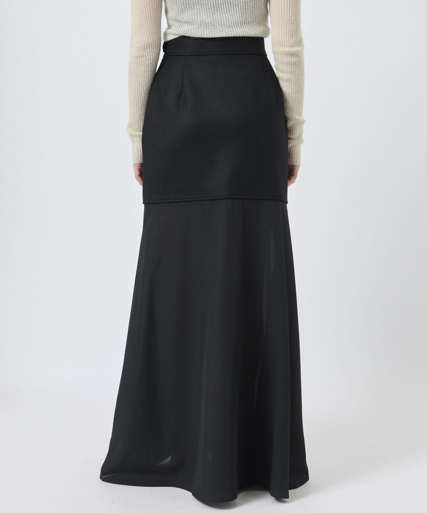 RERACS TRENCH FLARE SKIRT THE RERACS