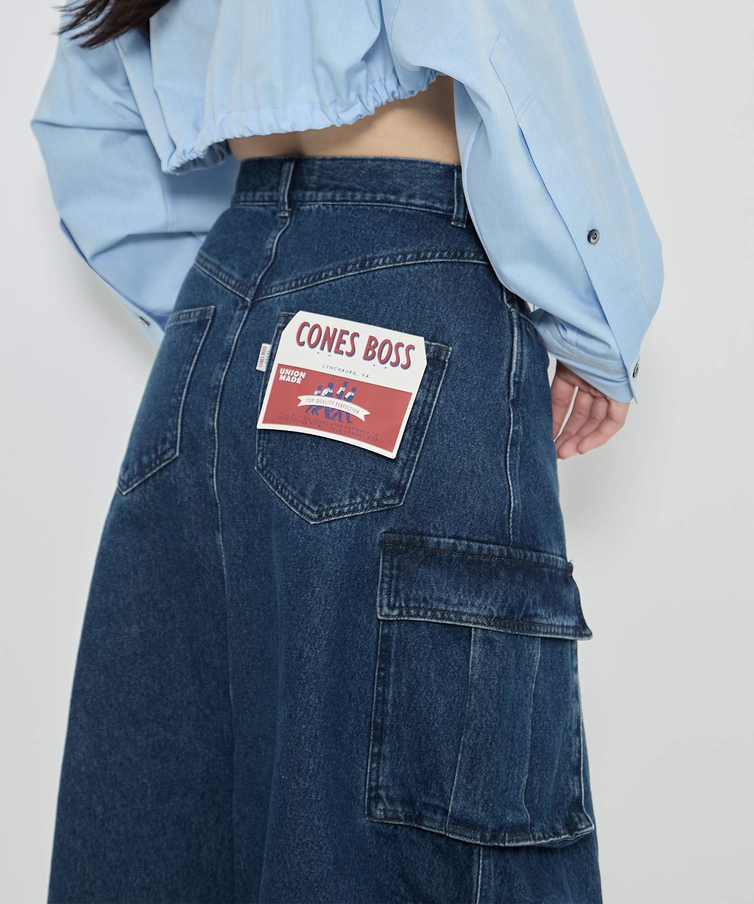 CONES BOSS BIG POCKET SKIRT AMERI