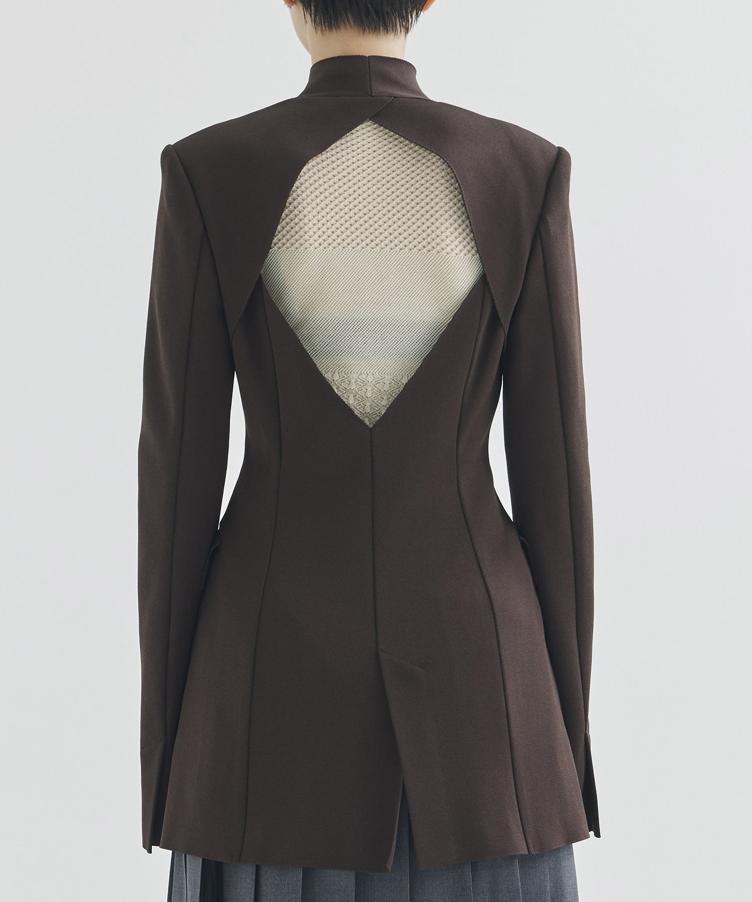 KNITTED TAILORED JACKET FETICO