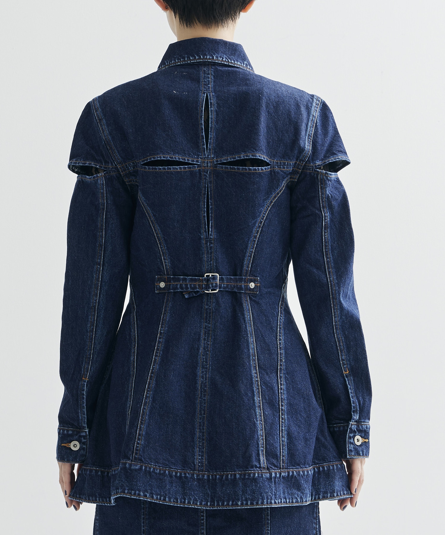 DENIM SLIT JACKET FETICO