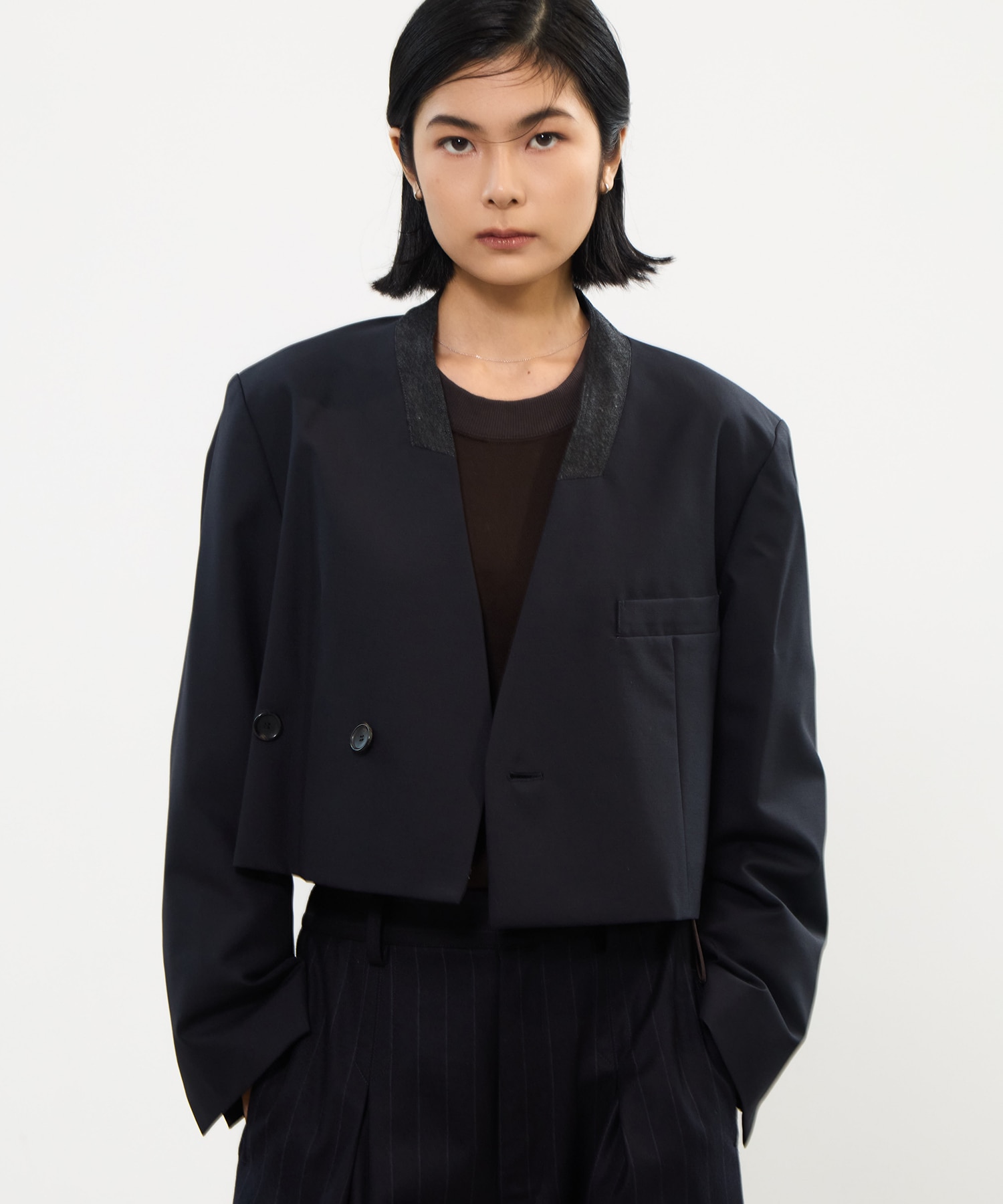 Mohair Wool Blazer STUDIOUS