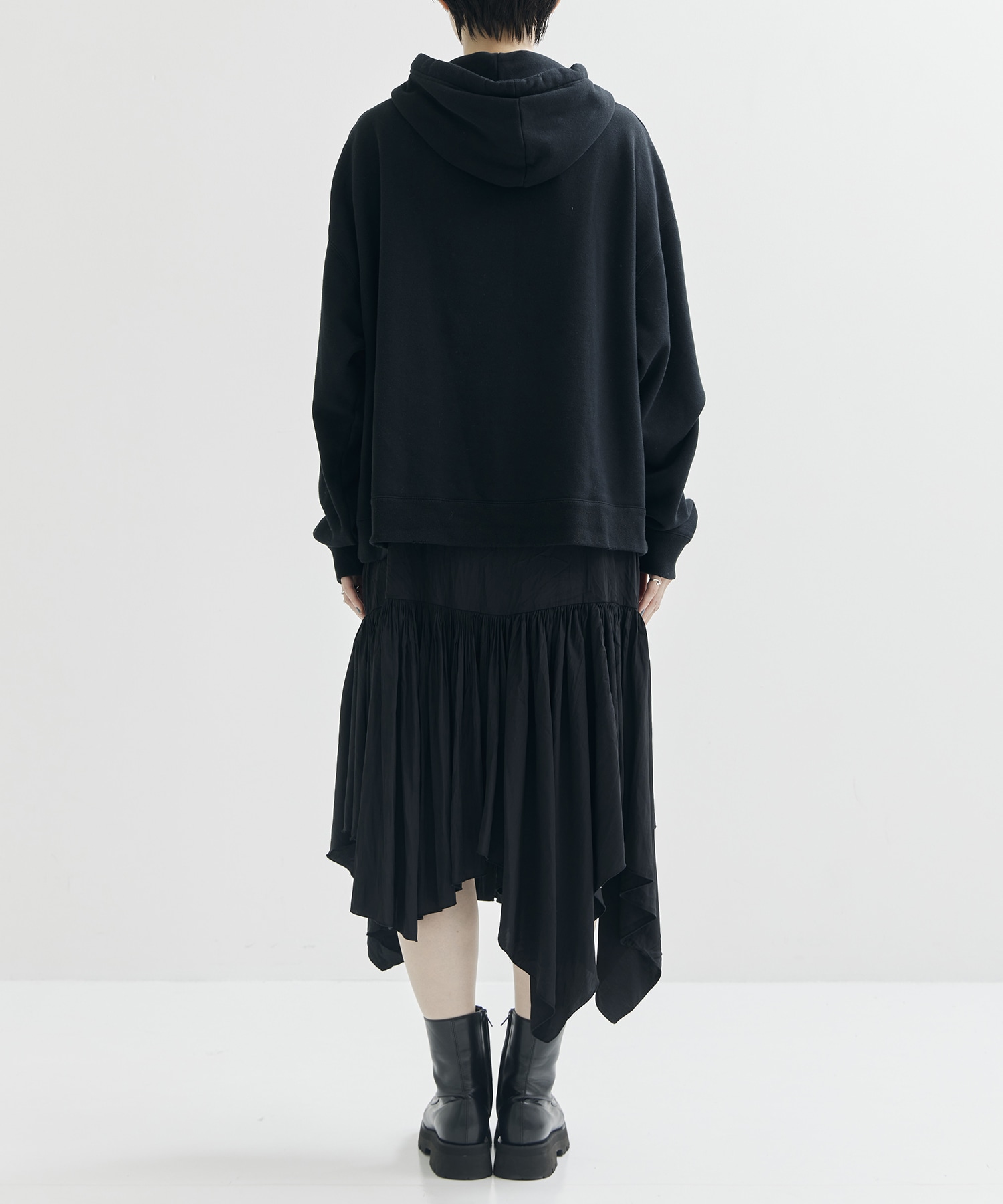 HOODIE COMBINED DRESS Maison MIHARA YASUHIRO