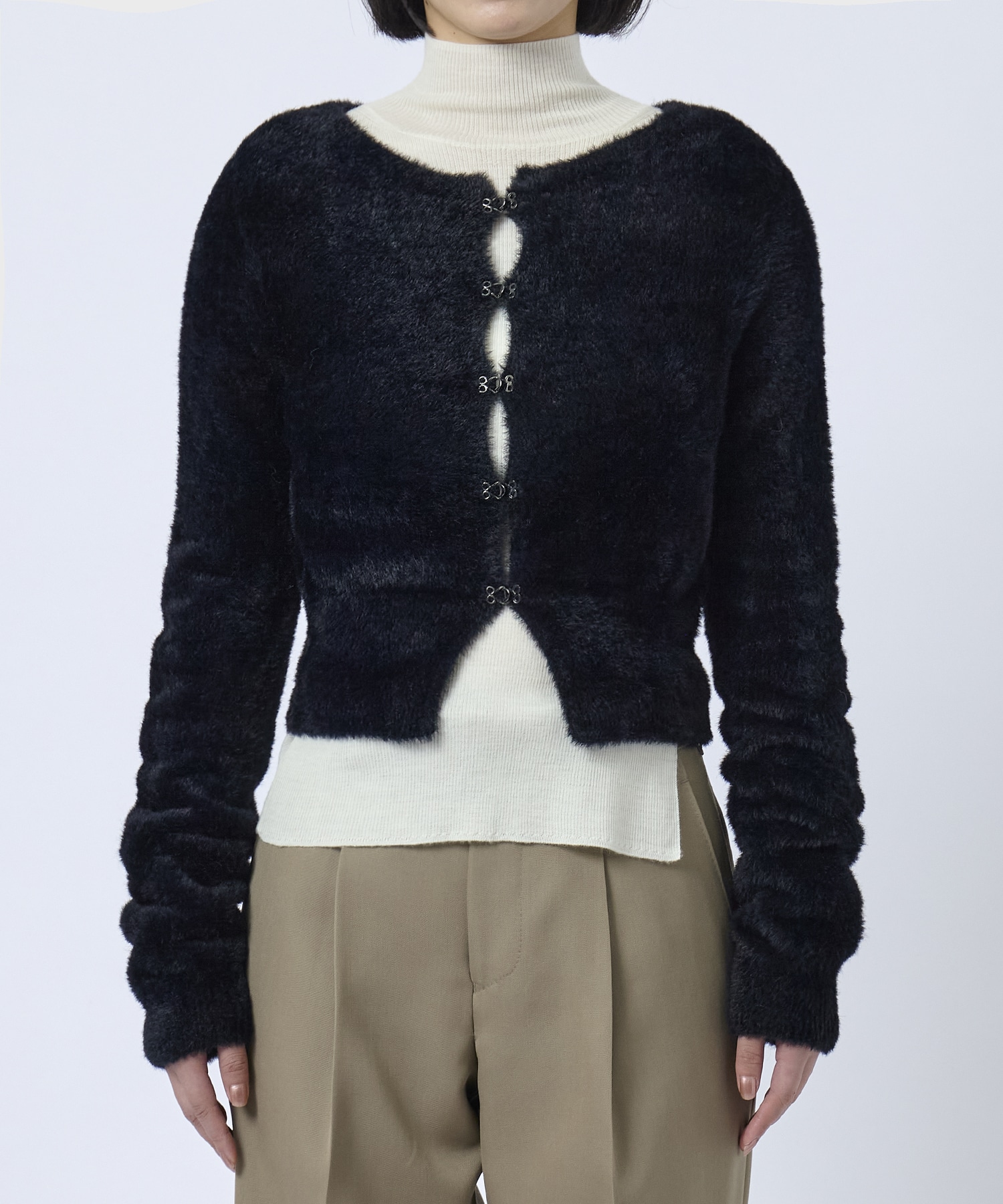 Fur Knit Cardigan STUDIOUS