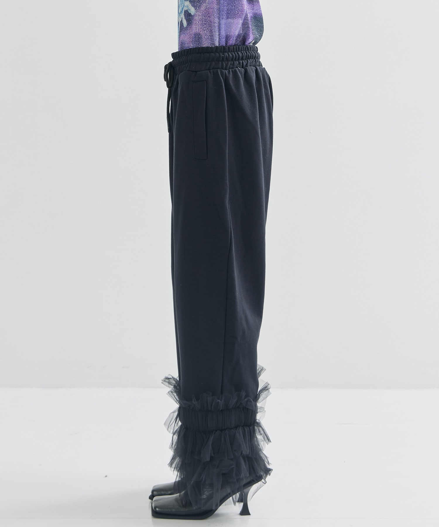 Tulle Sweat Pants VIVIANO