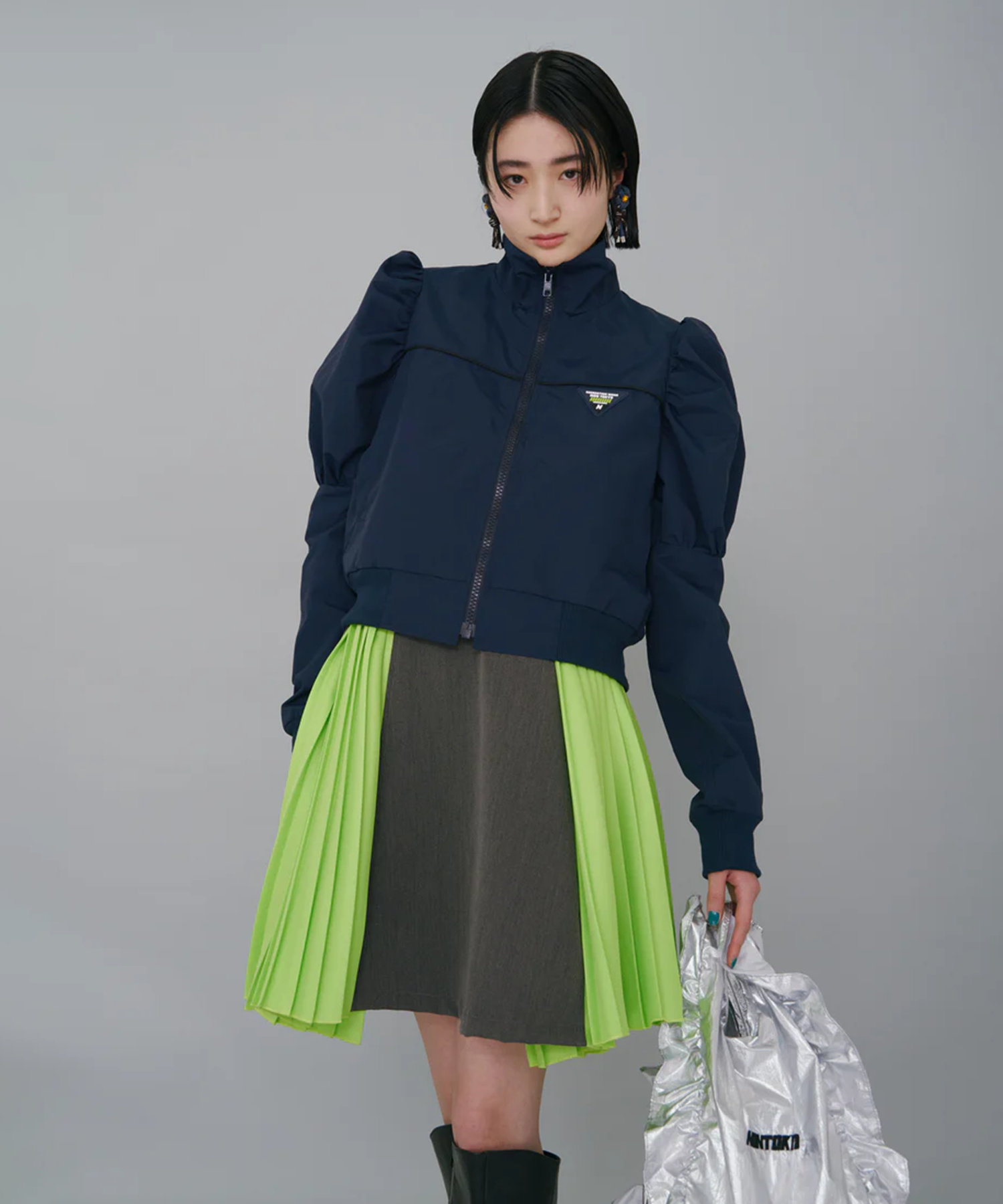 PUFFSLEEVE NYLON BLOUSON NON TOKYO