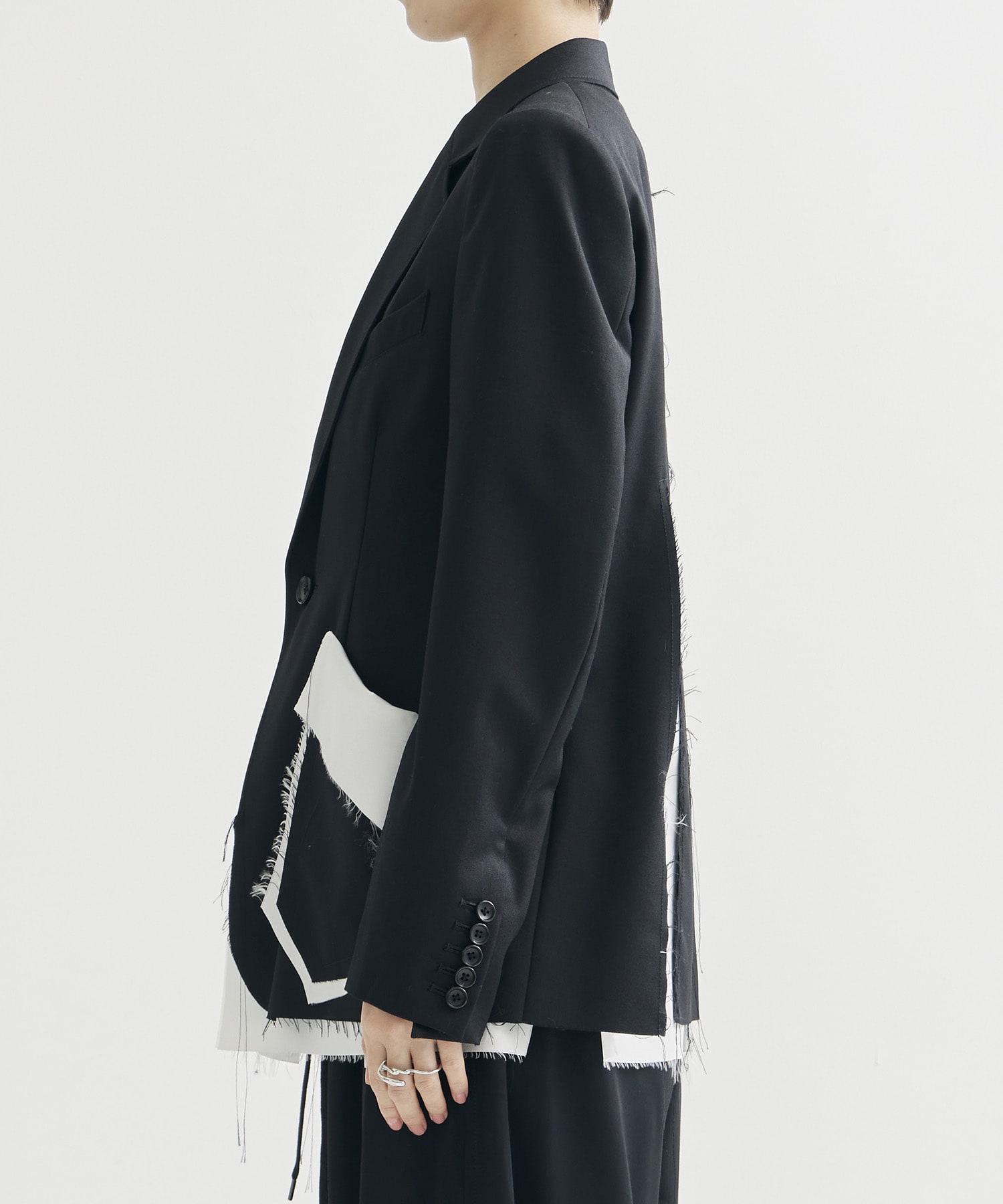 CLASSIC SHORT JACKET(S BLACK): sulvam: WOMENS｜ STUDIOUS ONLINE公式通販サイト