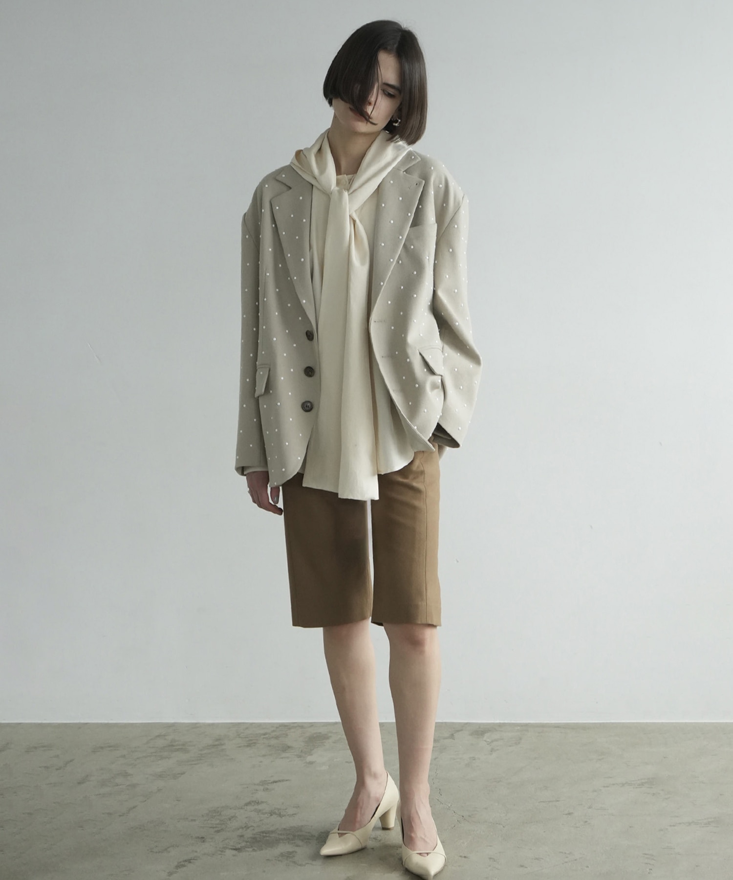 PEARL DOT JACKET CLANE