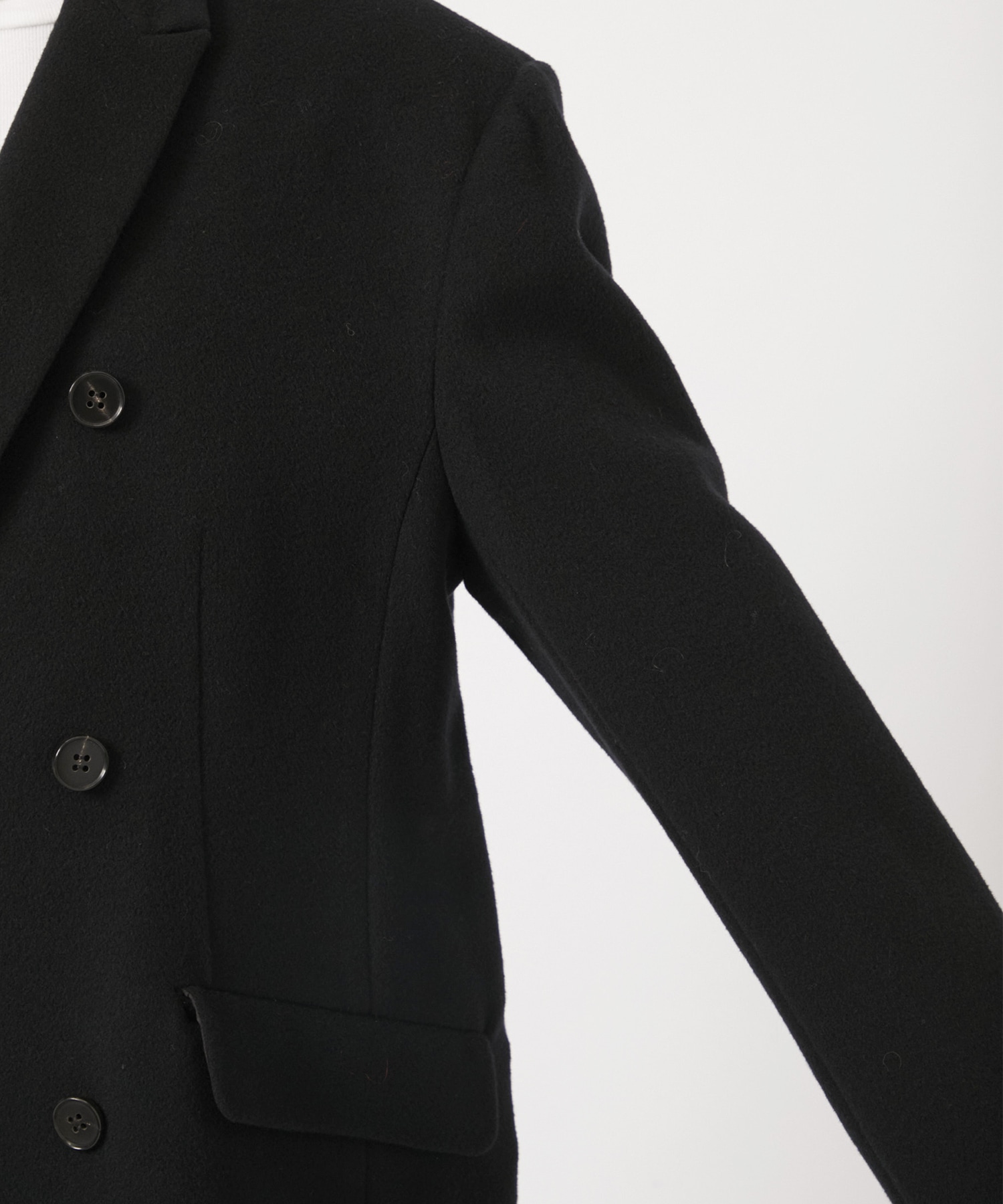 RECYCLED WOOL DOUBLE COAT KAYLE