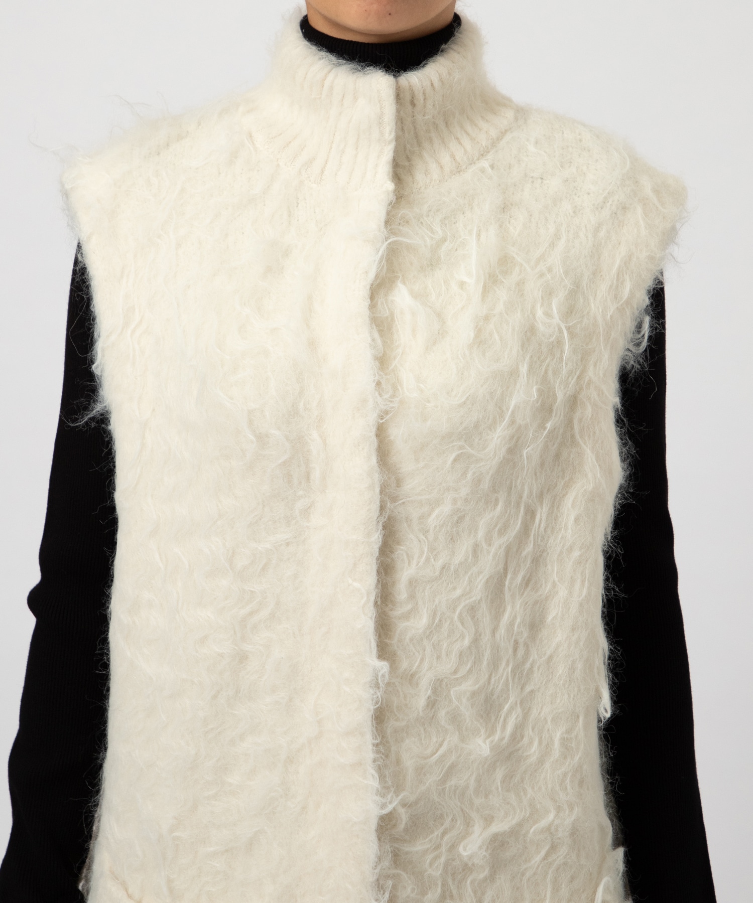 SUPER BRUSHED LONG VEST AMERI