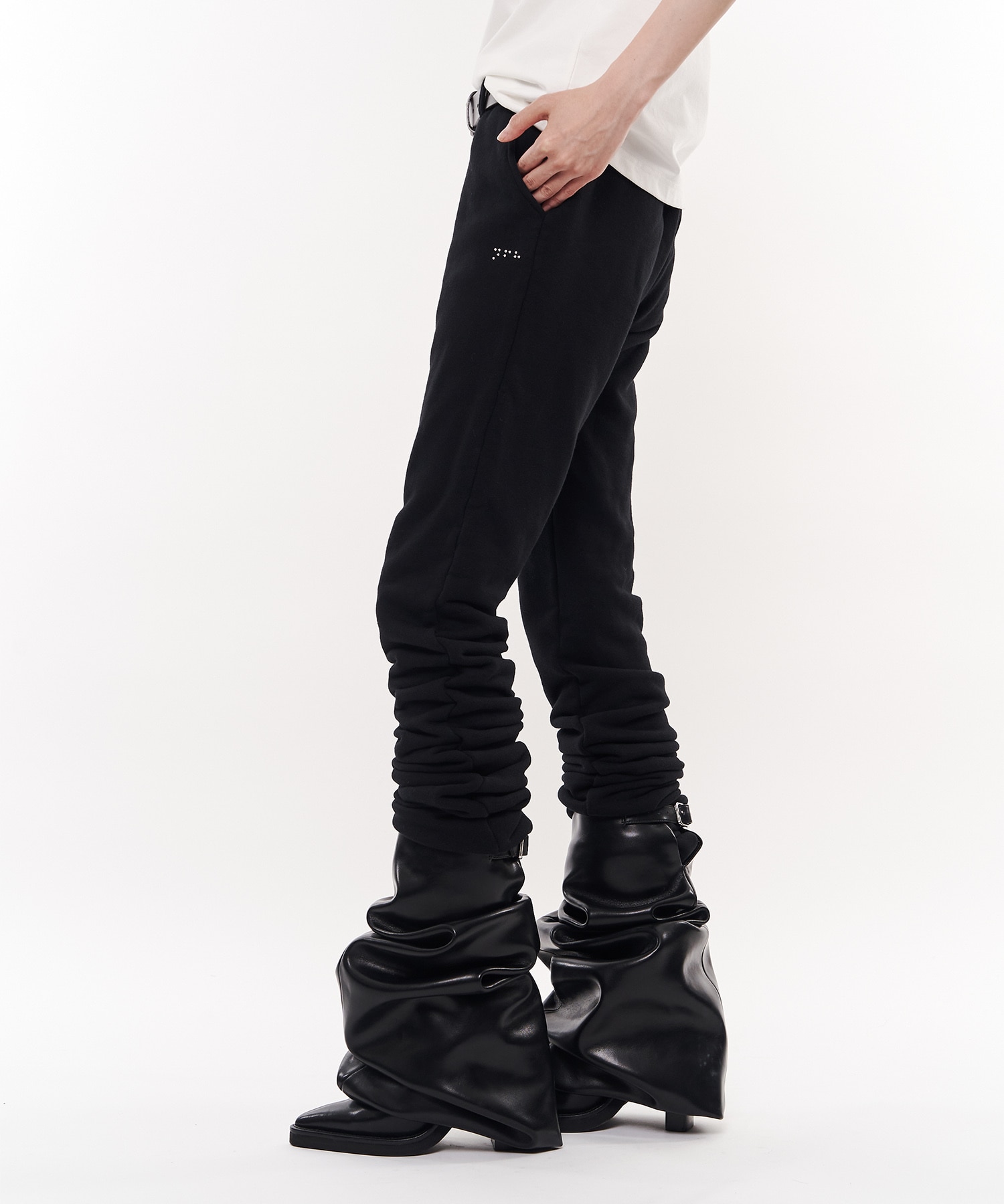 Melted Boots Black POOLDE