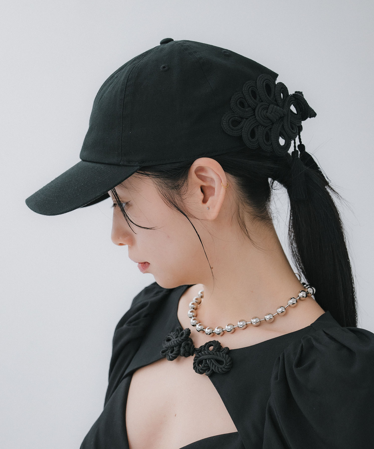 別注 China ribbon cap tanakadaisuke