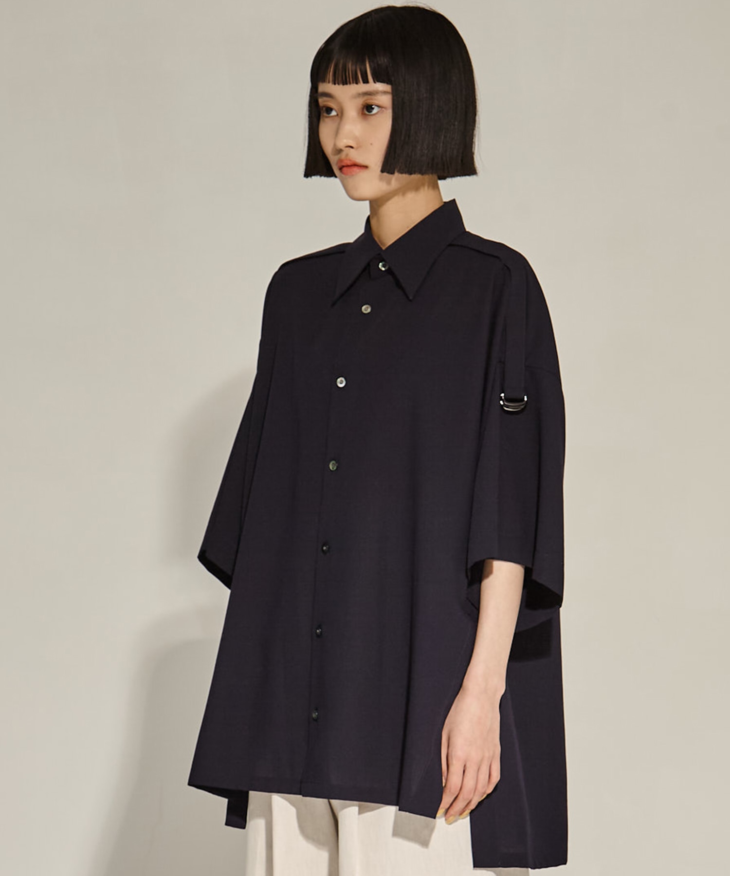 Sleeve Belt Shirt UJOH