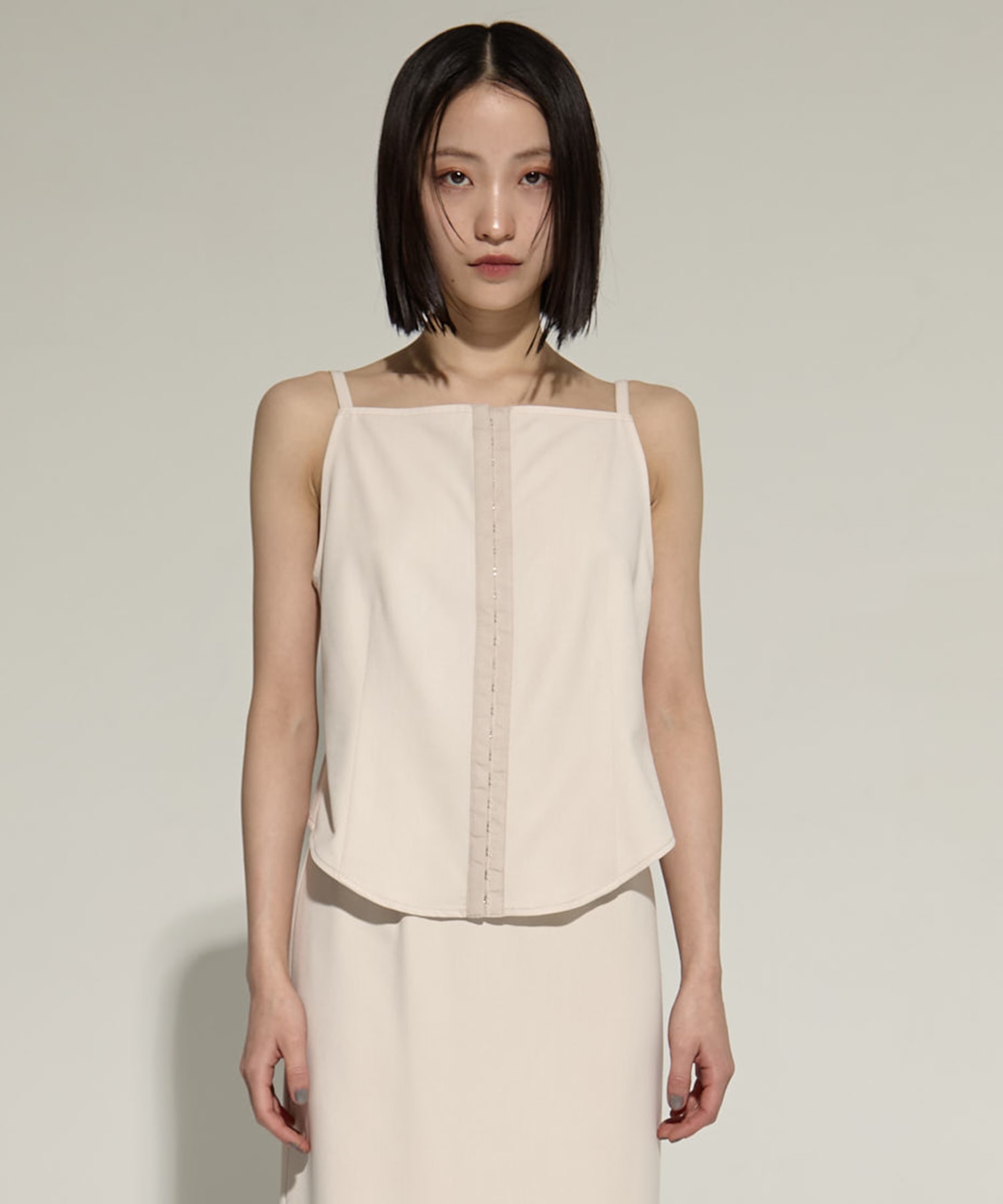 CAMISOLE SET EXTRA LONG SKIRT DRESS AMERI