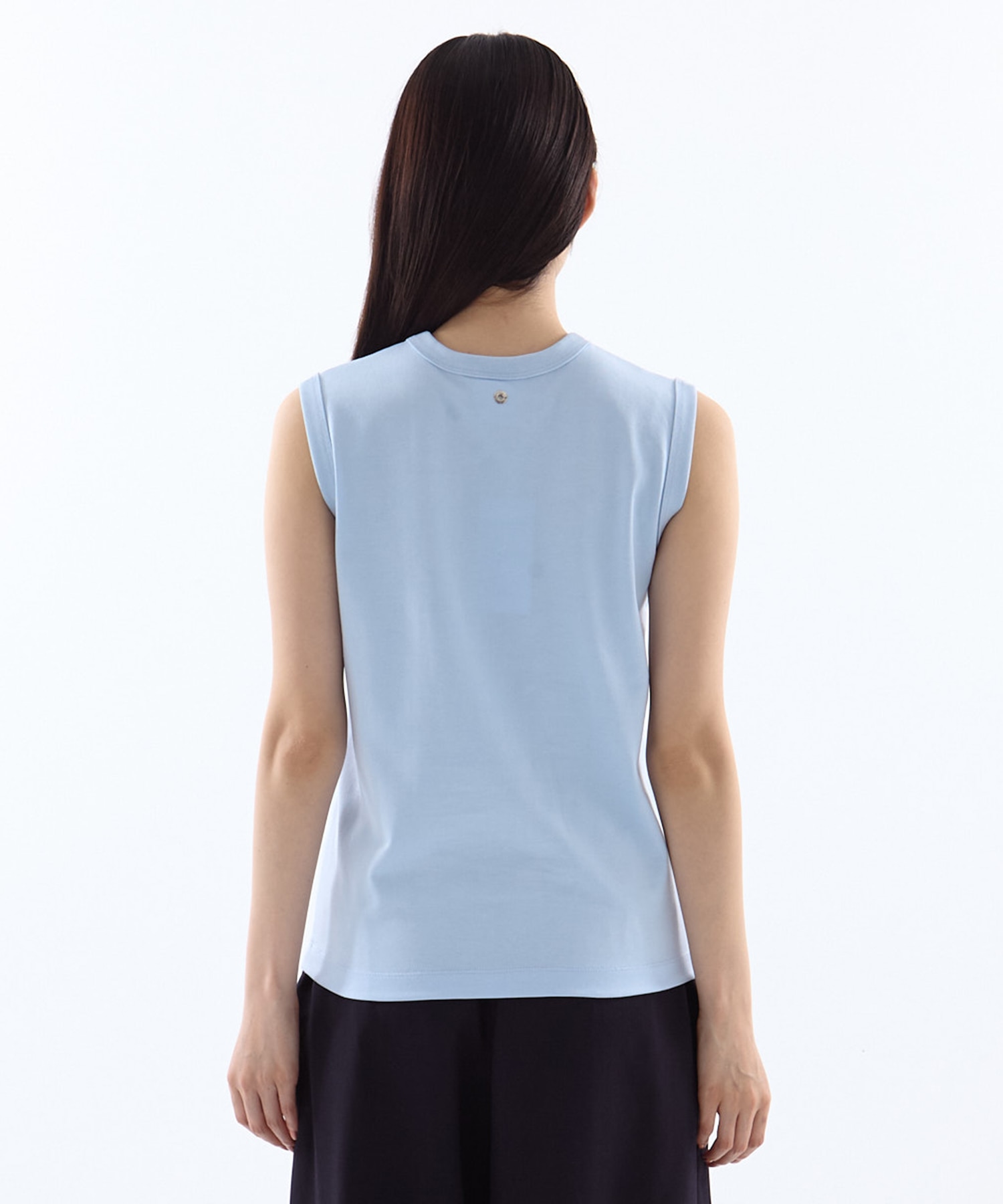 REFINA SLEEVELESS T-SHIRT CINOH