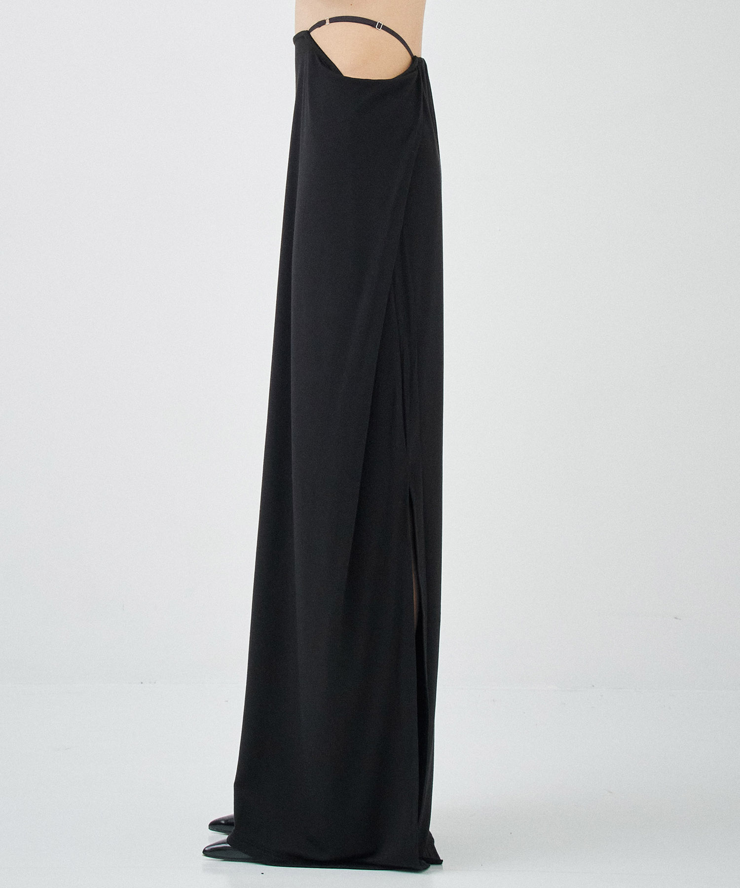 Collagen Strappy Maxi Skirt determ