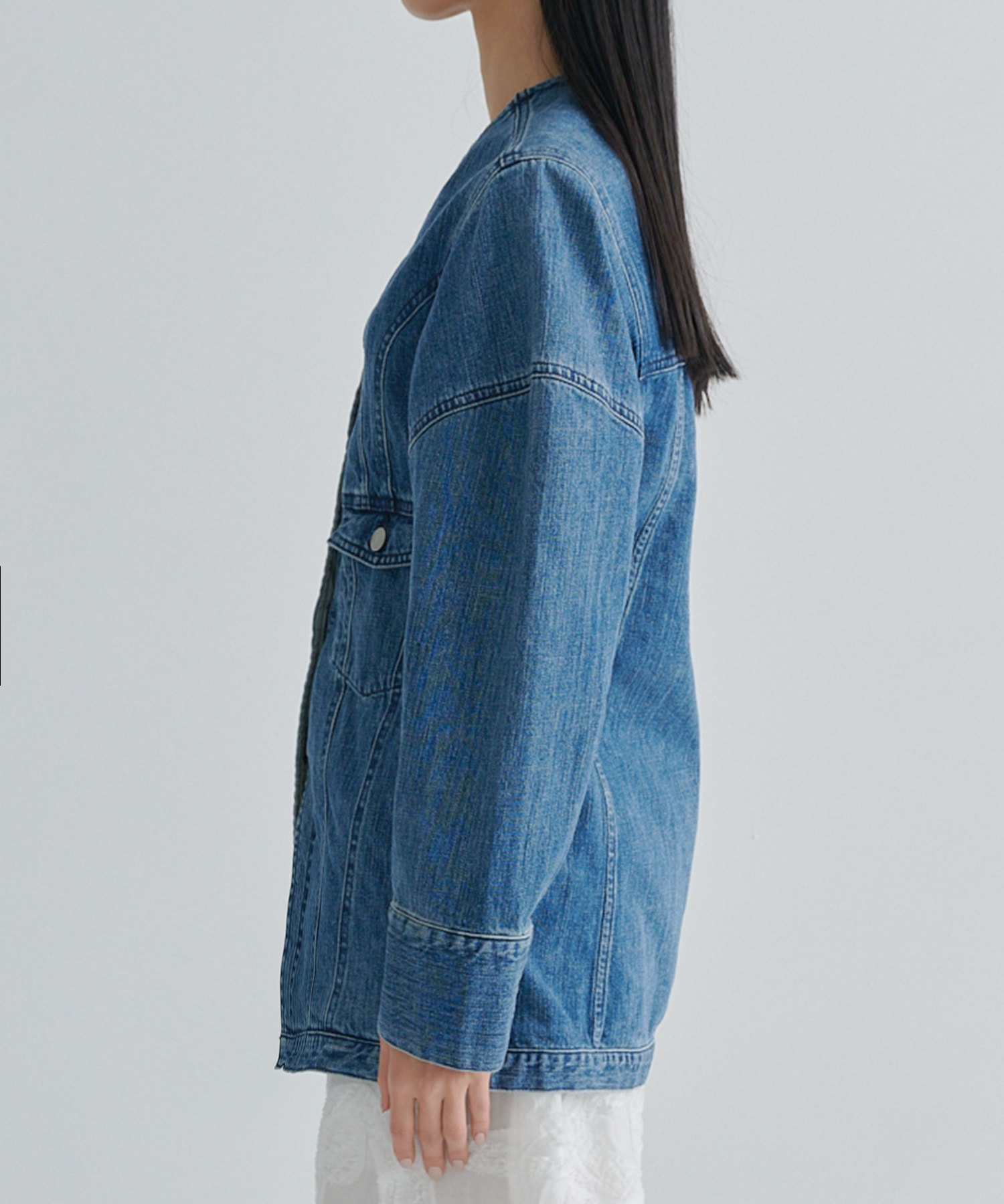 Helene denim jacket BL AKIRANAKA