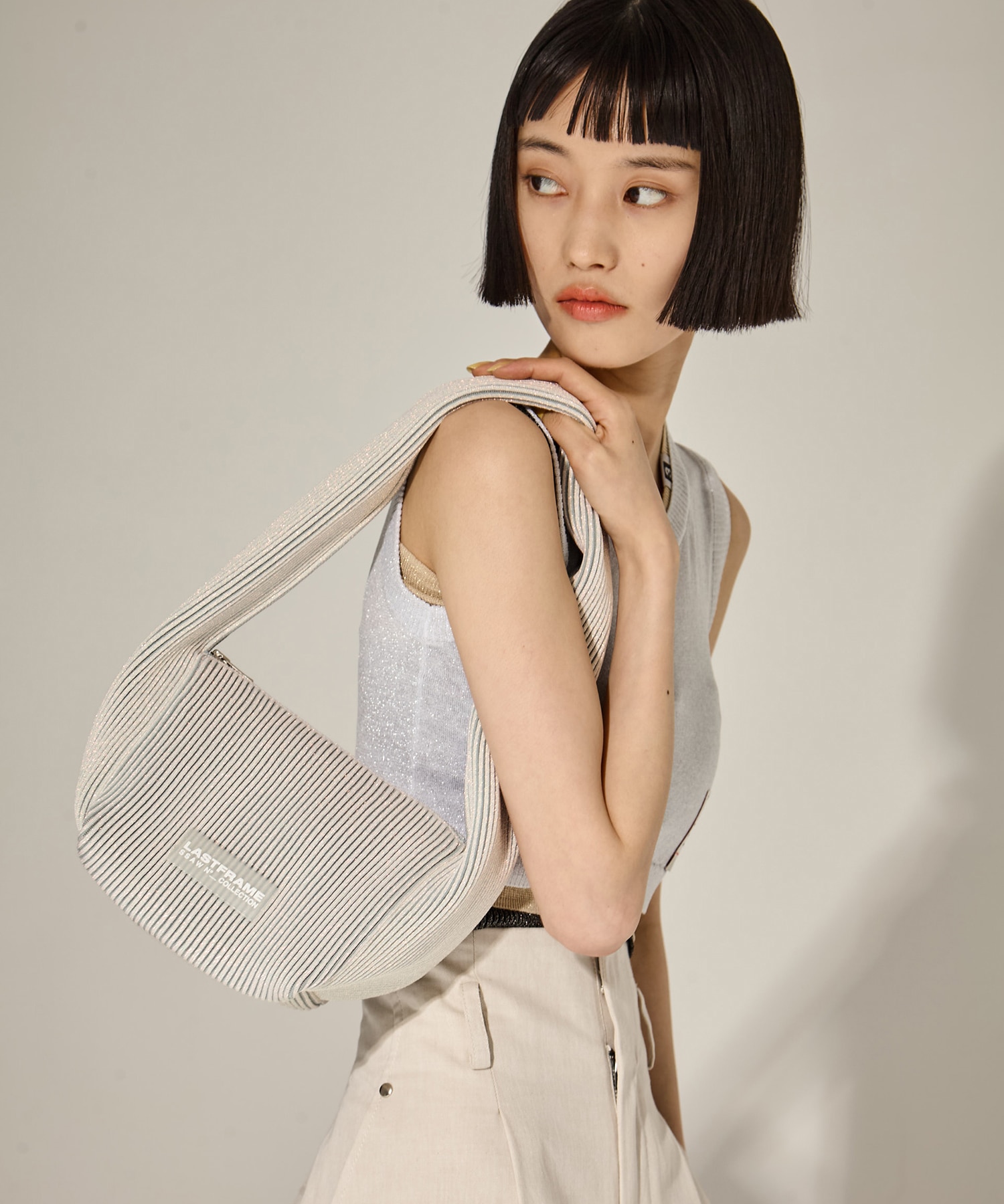 KYOTO METALLIC HANAKAGO BAG LASTFRAME