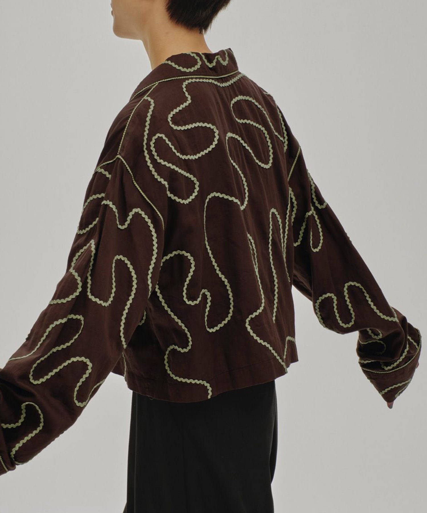 Embroidery Pajamas Shirts TODAYFUL