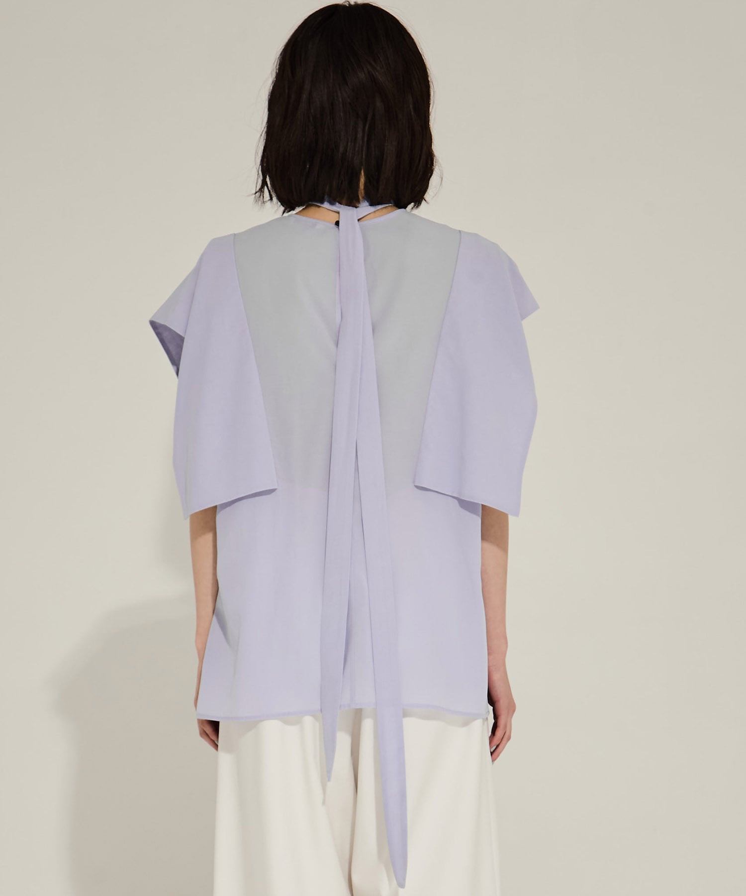 SQUARE SLEEVE BLOUSE CLANE
