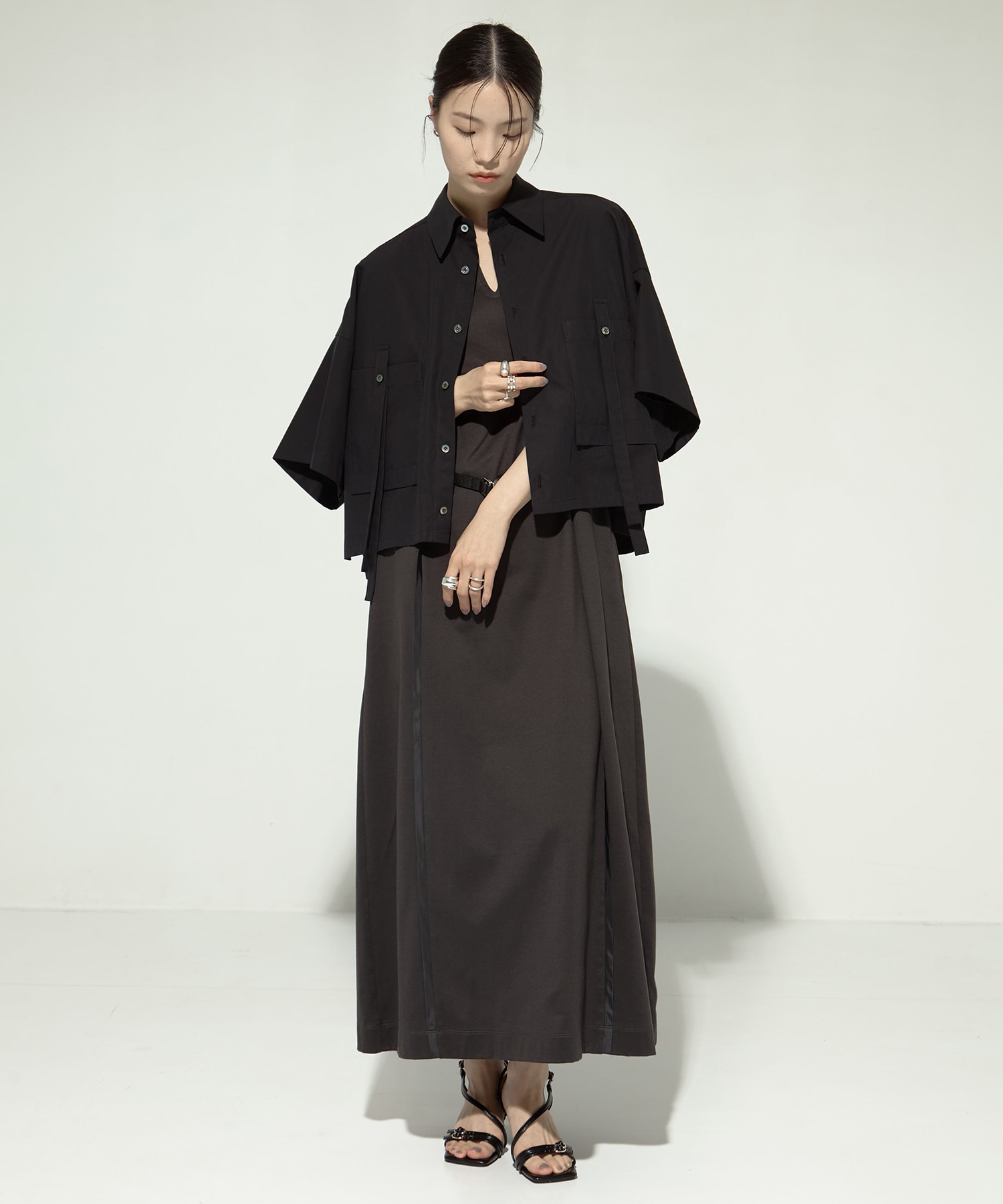 別注SIDE LINE DRESS CINOH