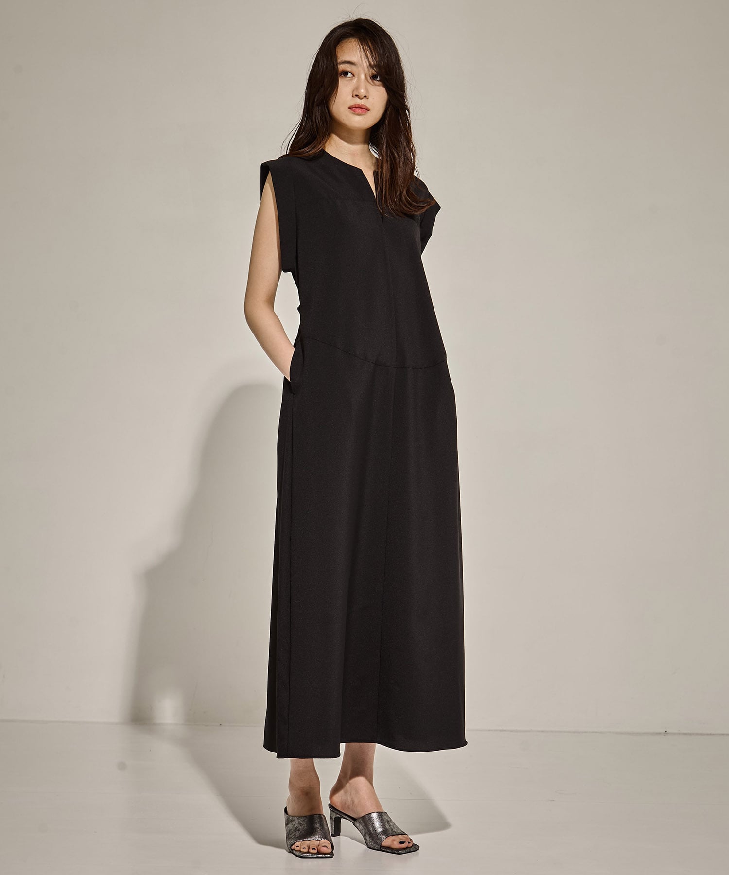 Back Tucked Dress STUDIOUS