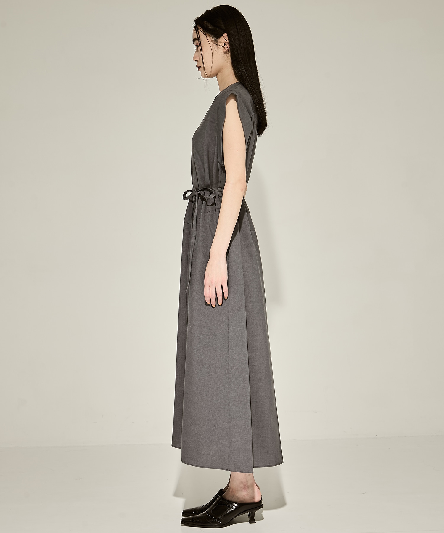 Back Tucked Dress STUDIOUS