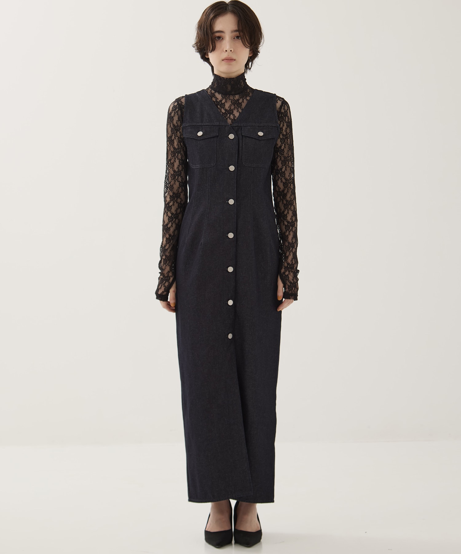 LADY DENIM N/S ONEPIECE CLANE