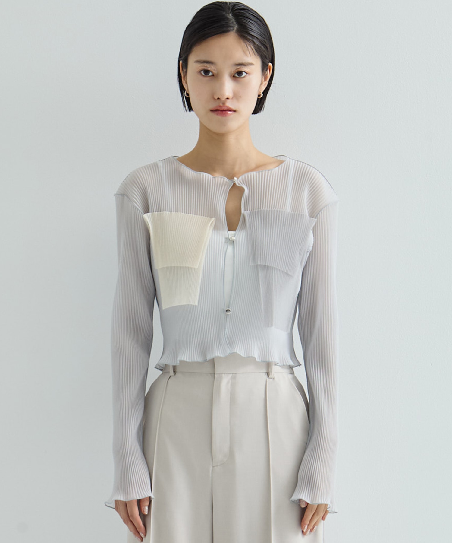 別注SHEER CARDIGAN kotohayokozawa