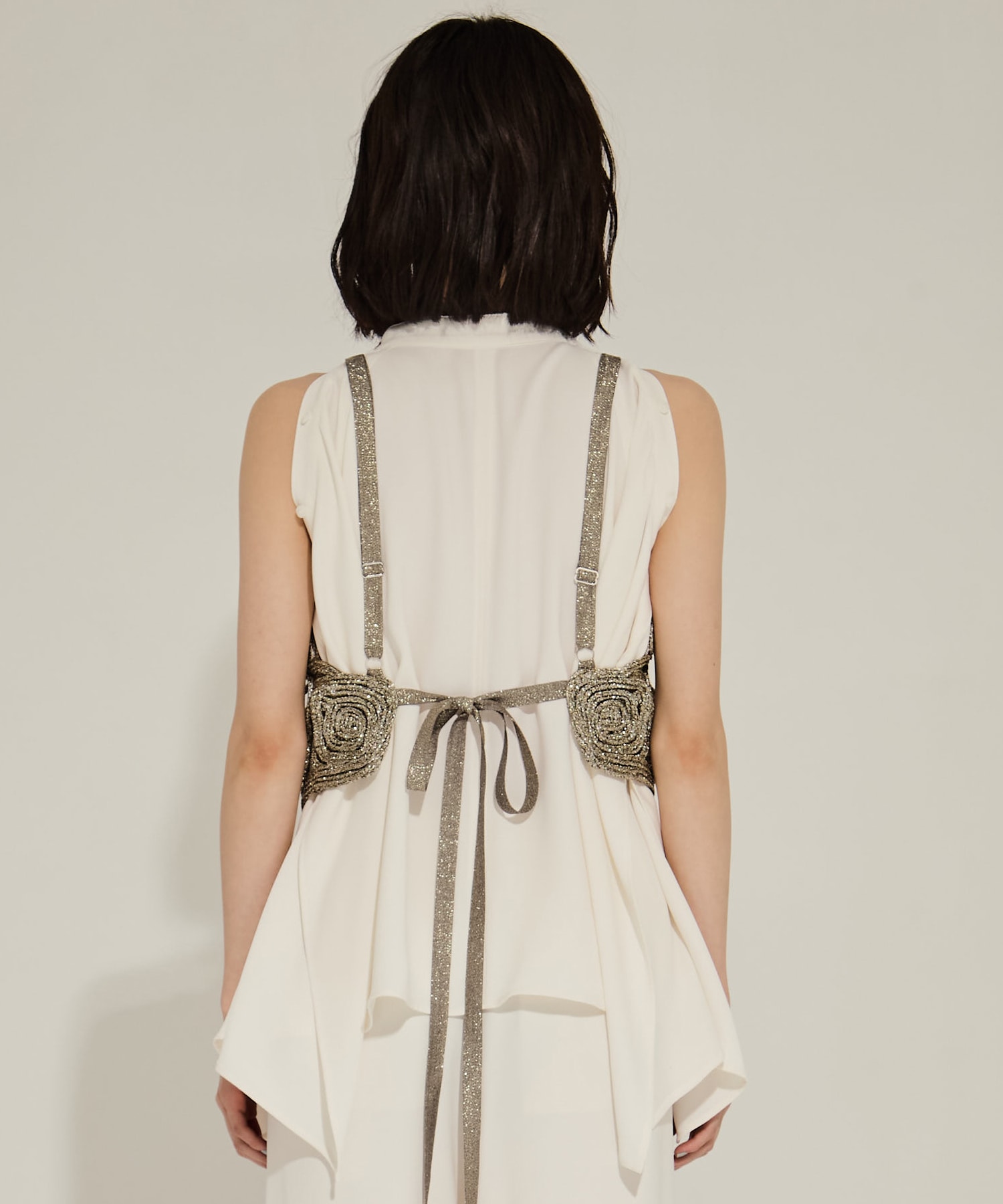 Embroidery Metalic Camisole MUKASA