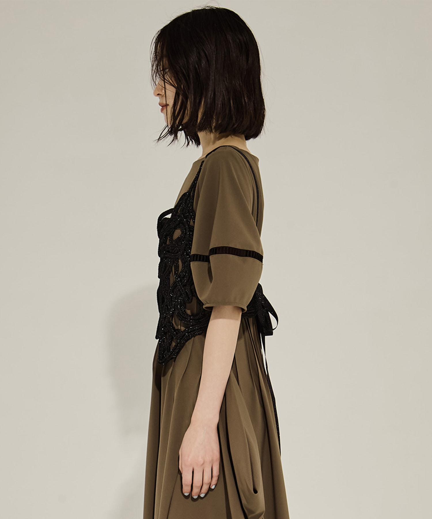 Embroidery Metalic Camisole MUKASA