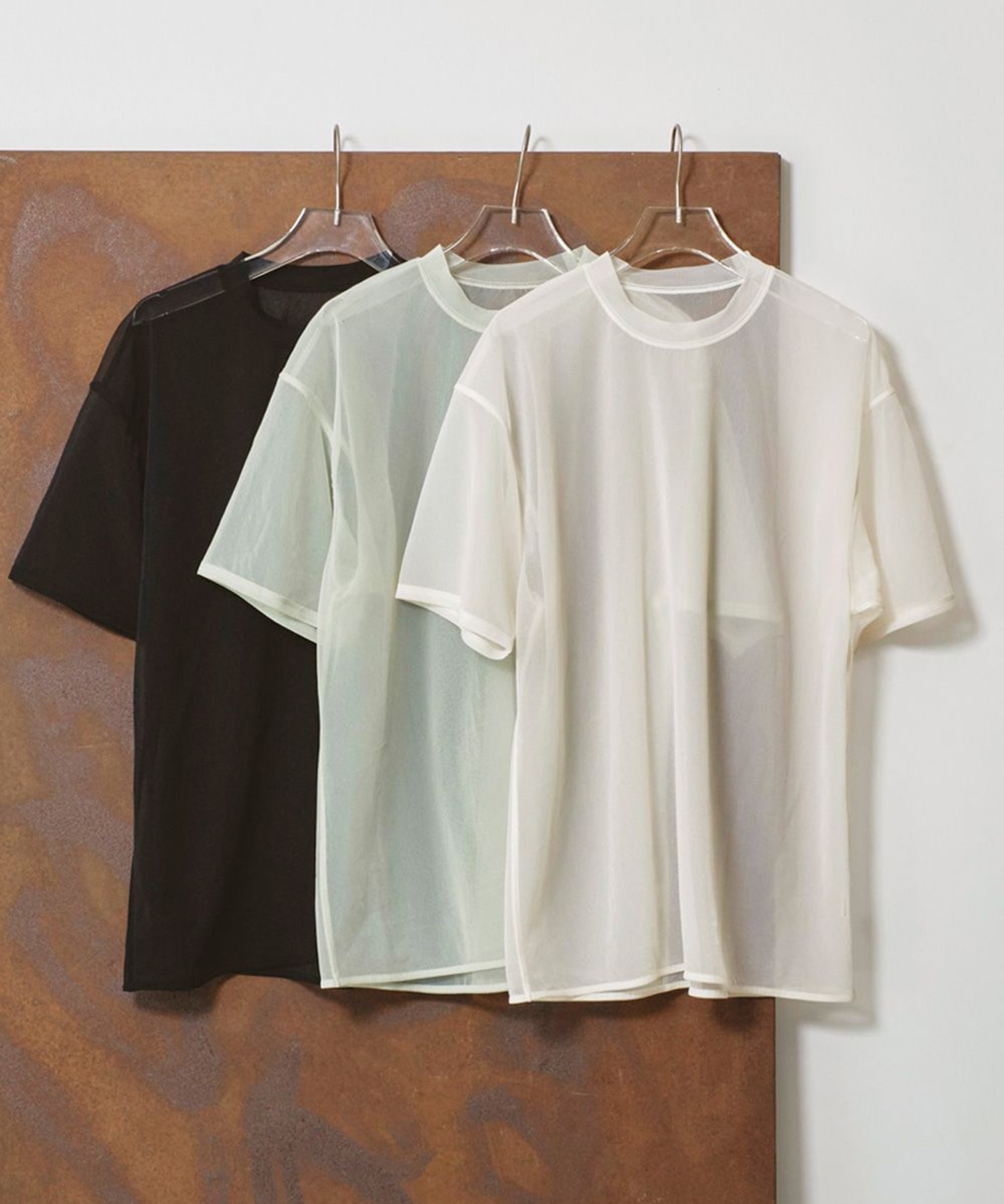 Halfsleeve Sheer T-shirts TODAYFUL