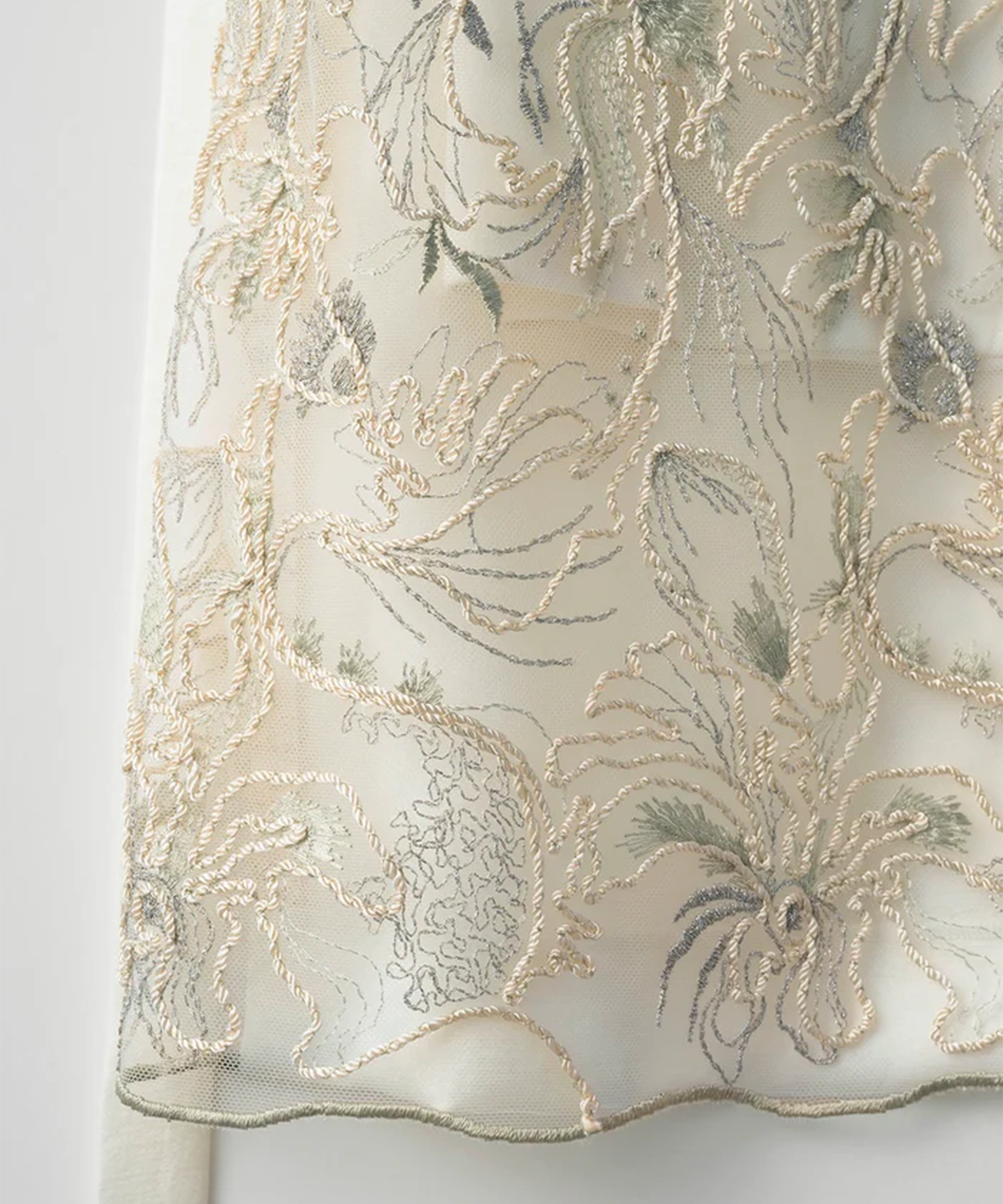 Seem flower lace sleeveless tops MURRAL