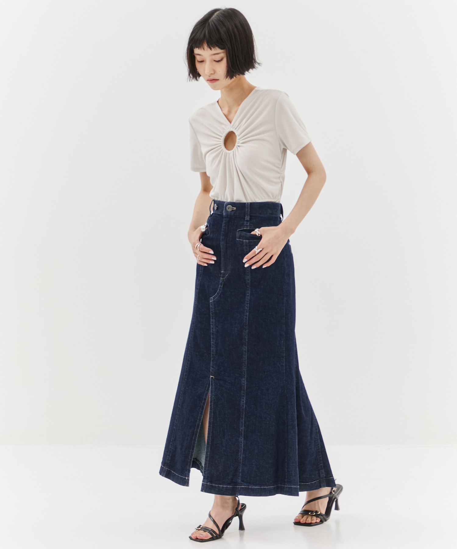 別注 CIRCLE CUT TEE FETICO