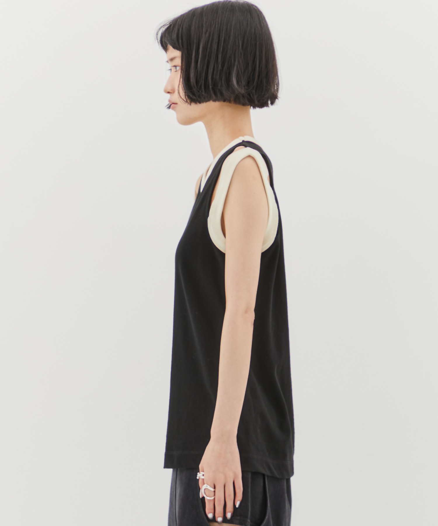 別注RINGER TANK TOP CINOH
