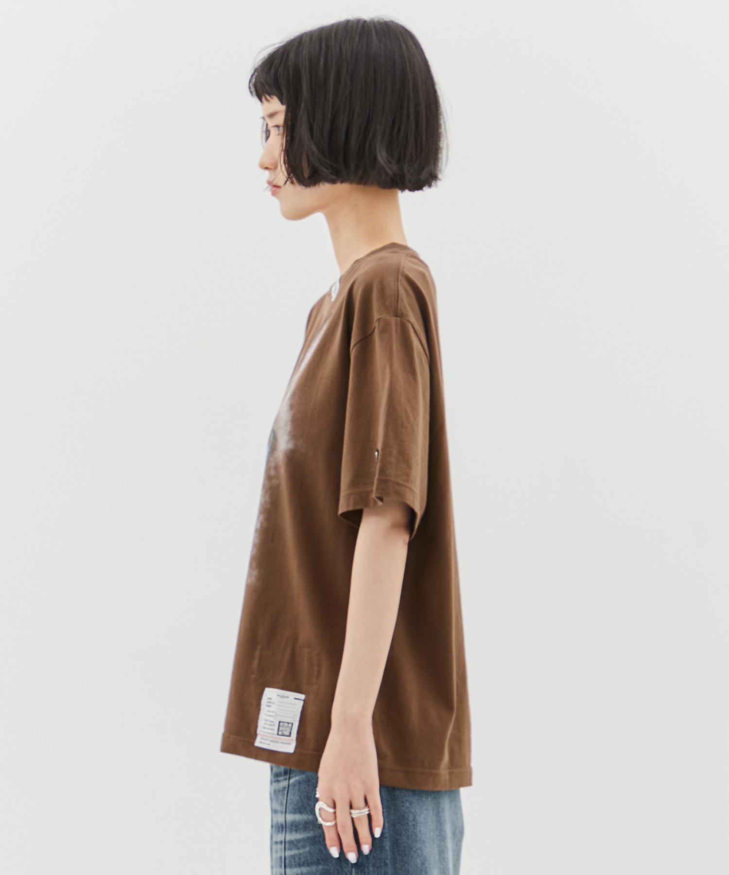 CAT PRINTED TEE Maison MIHARA YASUHIRO