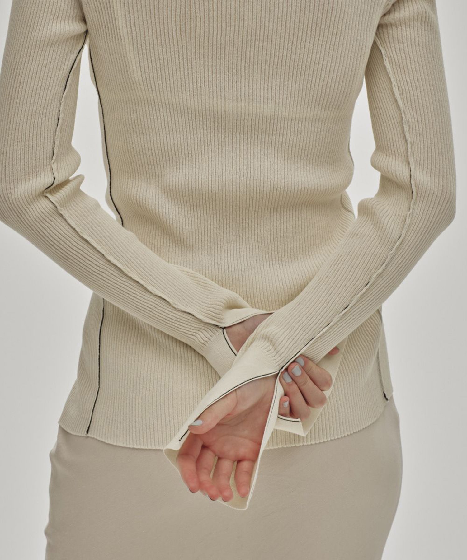 Sheer Sskipper Knit TODAYFUL