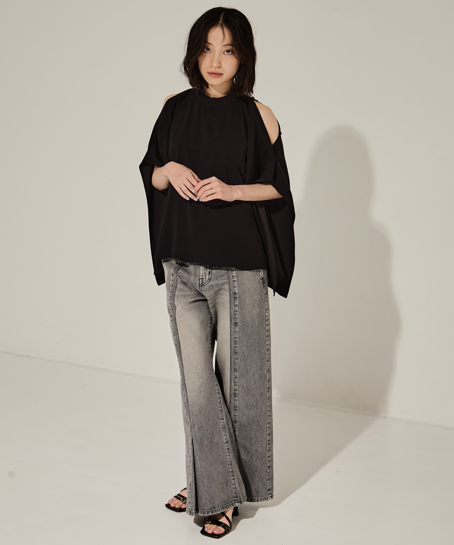 Side Folded Jeans STUDIOUS