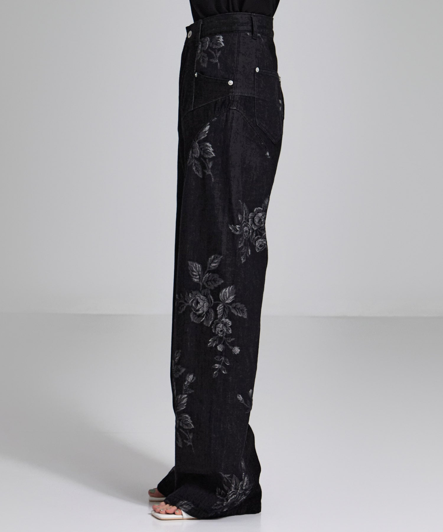 別注  ROSE DENIM PANTS FETICO