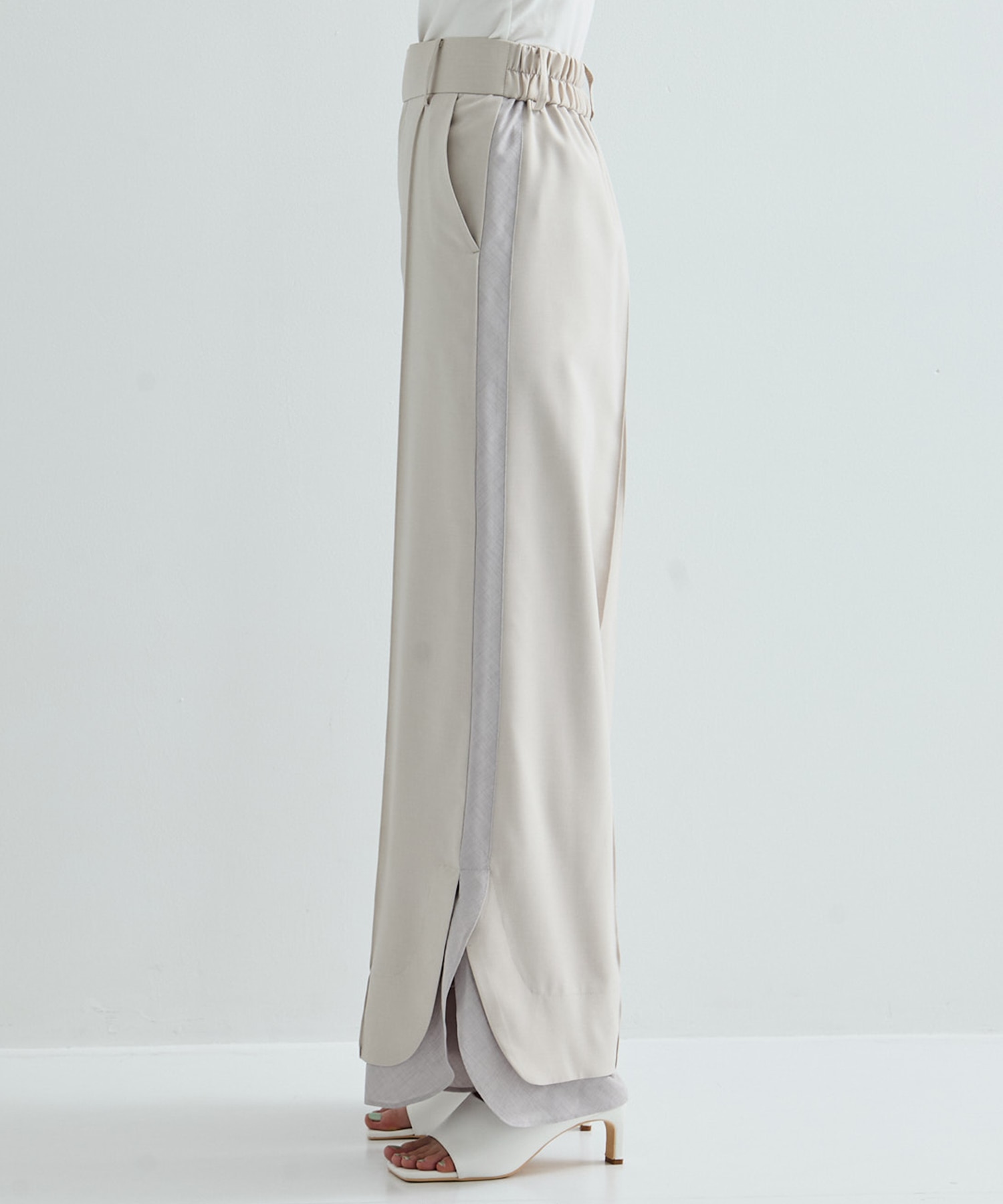 Sheer Layered Trousers STUDIOUS