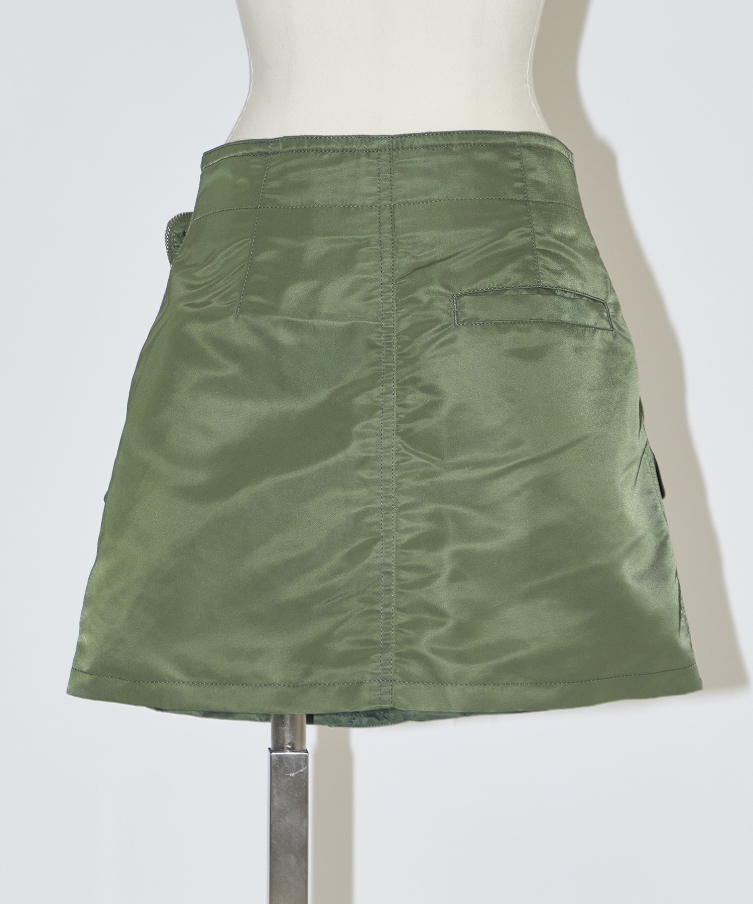 Nylon twill mini skirt TOGA