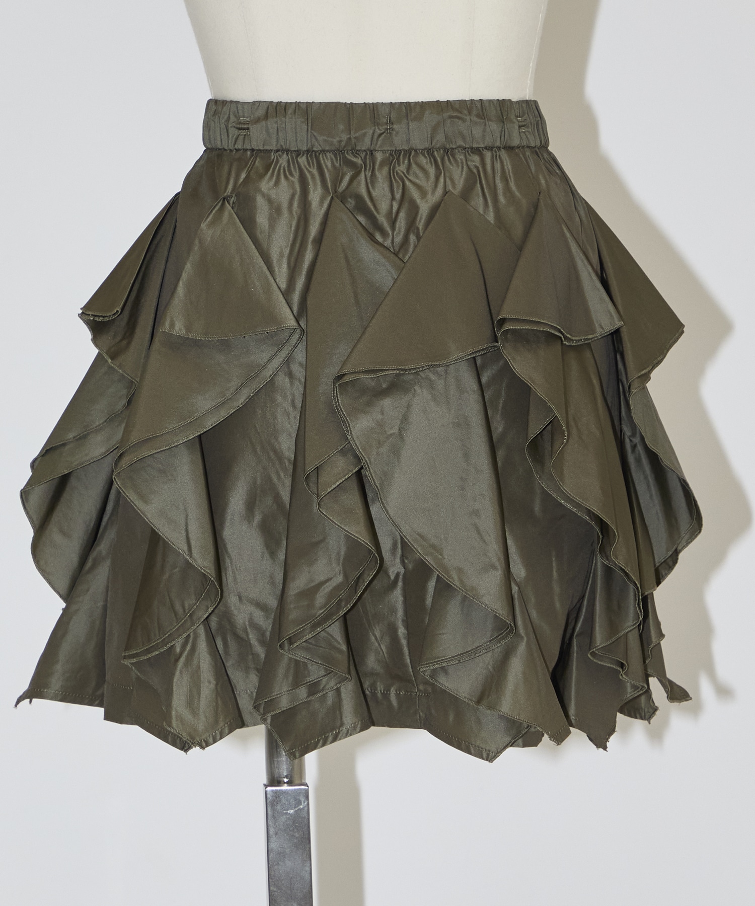 Memory taffeta mini skirt TOGA