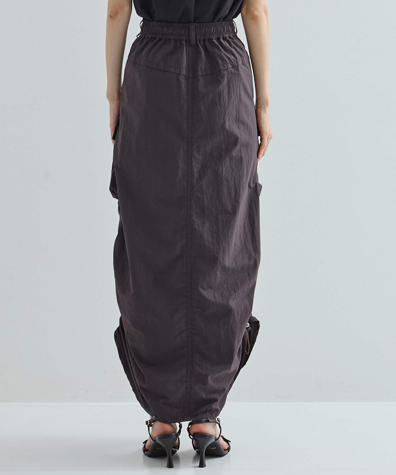 Drawstring Cargo Skirt STUDIOUS