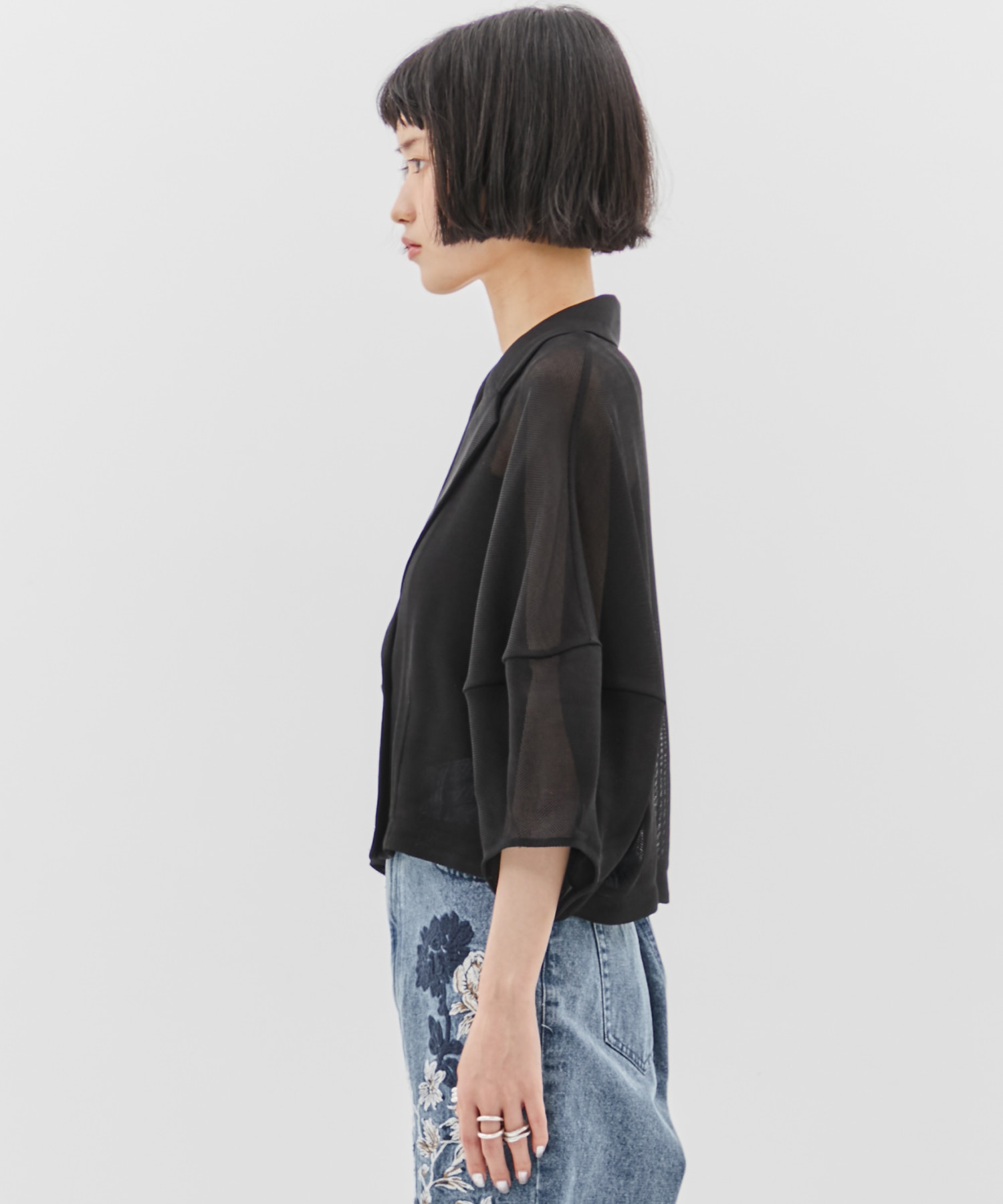 別注MESH LANTERN JACKET CLANE