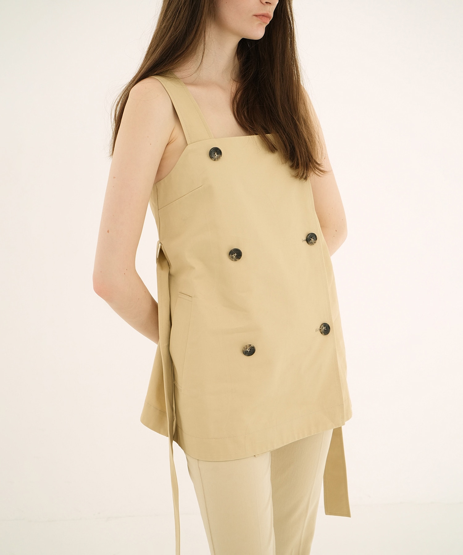 TRENCH DETAIL BUSTIER CLANE