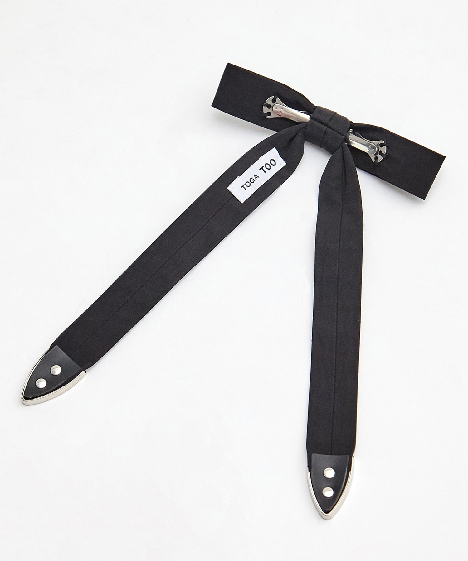 Metal ribbon clip tie TOGA