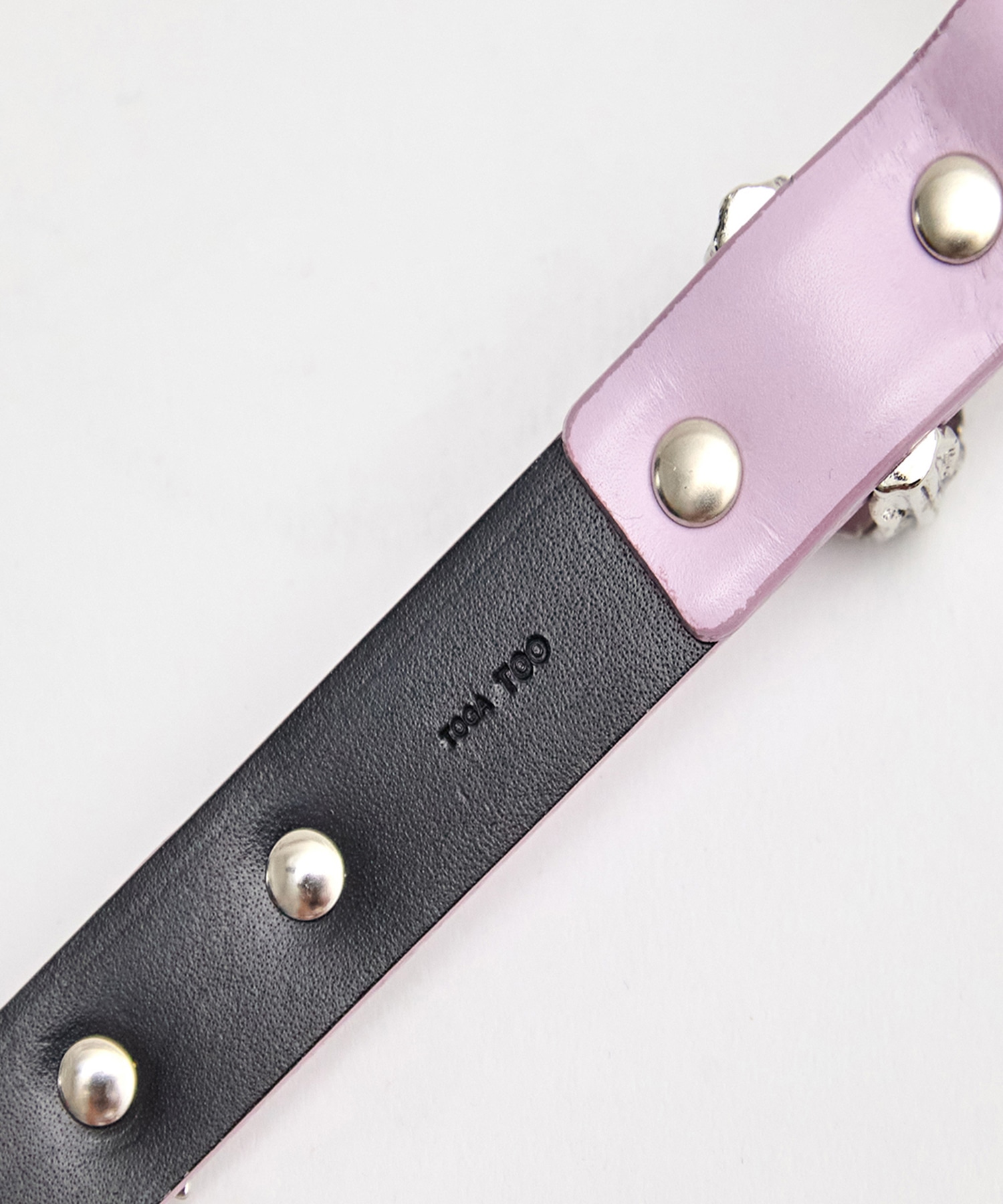 Motif leather bangle TOGA