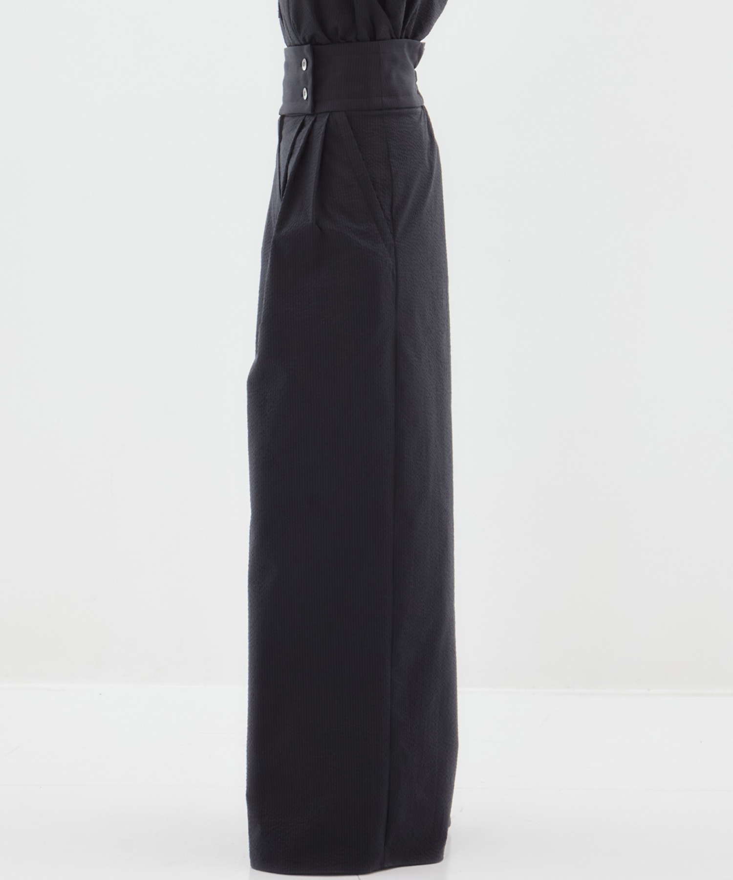 Seersucker Flare Pants STUDIOUS
