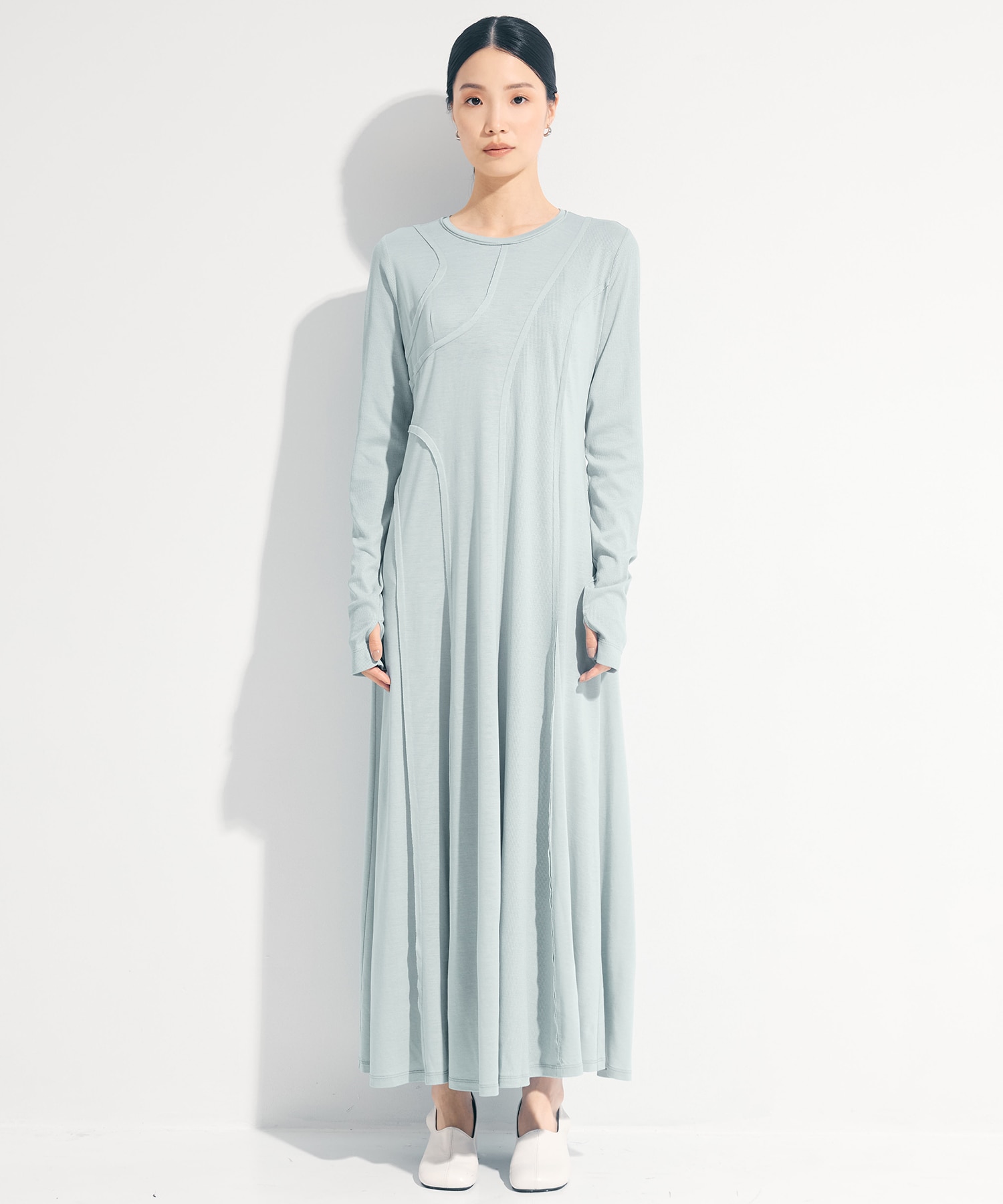 Deconstructed Jersey Dress 
