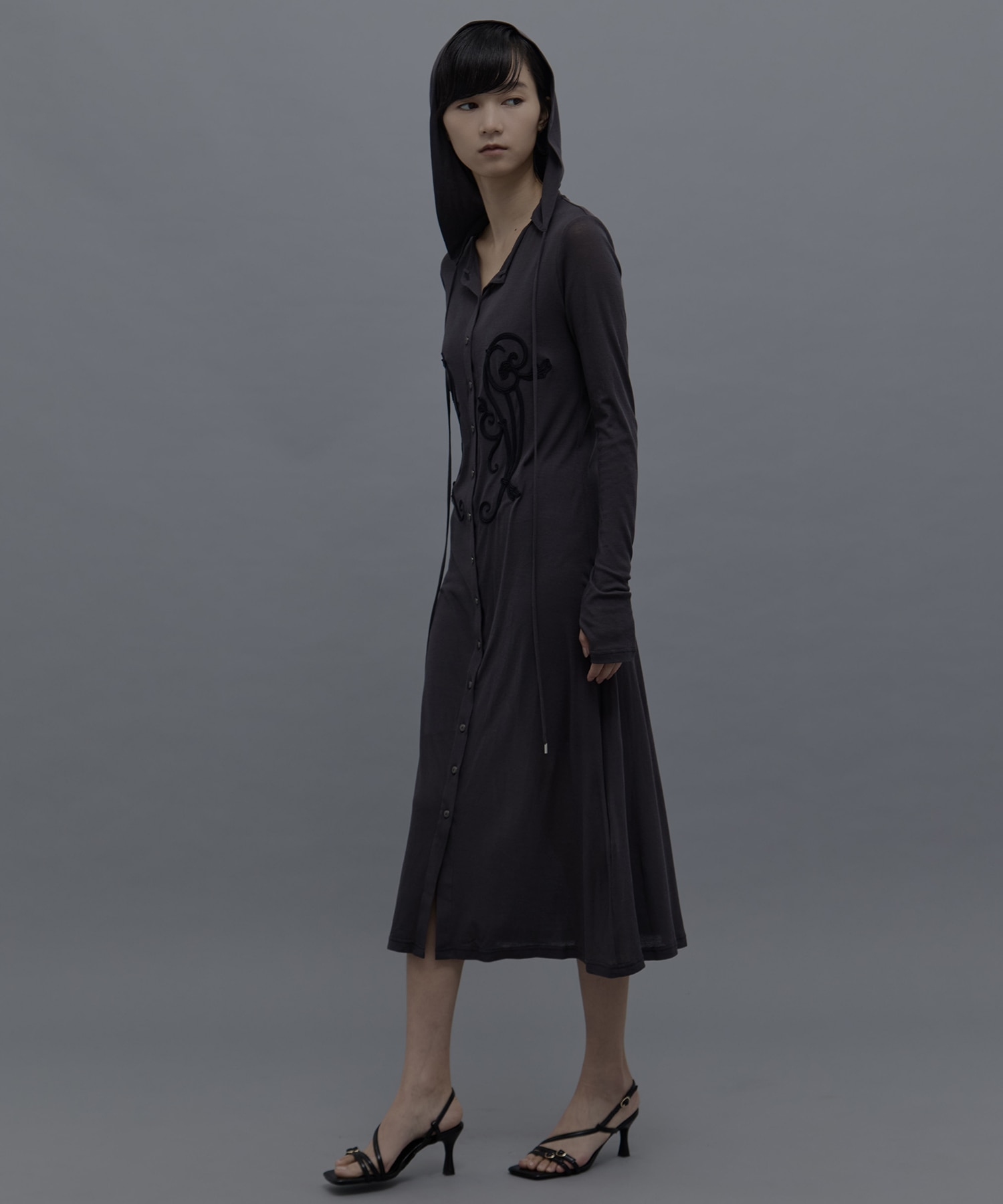 別注 iron embroidery cotton sheer onpiec tanakadaisuke