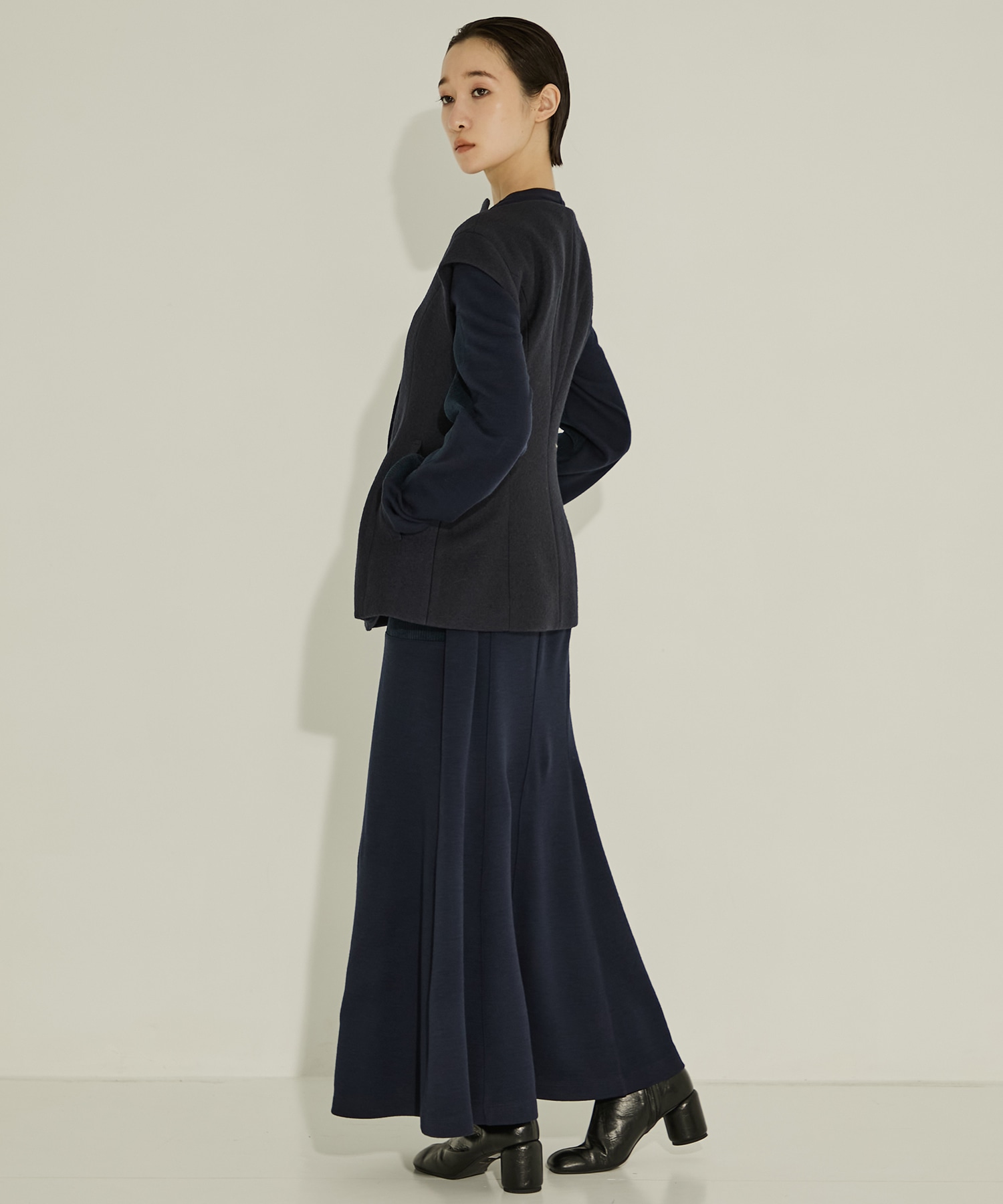 Ottilia panel dress AKIRANAKA